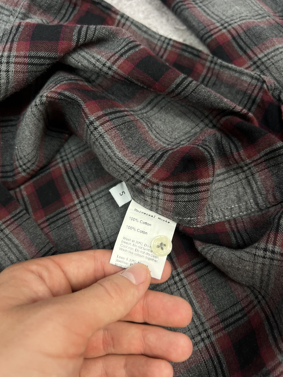 Universal Works Universal Works Chekered Shirt Button Up Flanel Size US S / EU 44-46 / 1 - 10 Thumbnail