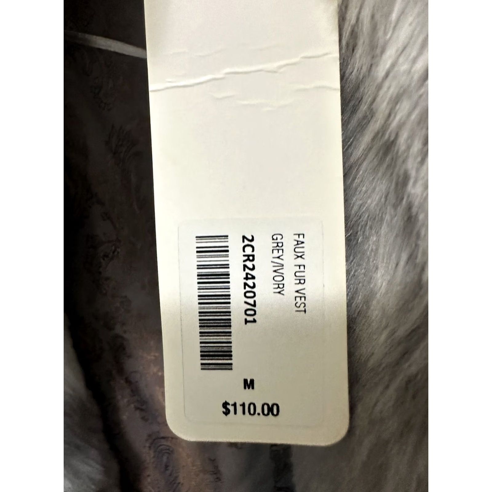 Soft Surroundings NWT Soft Surroundings Sweater Vest Size M Multicolor Faux Fur Vest Women's Knit Vest Size M / US 6-8 / IT 42-44 - 5 Thumbnail