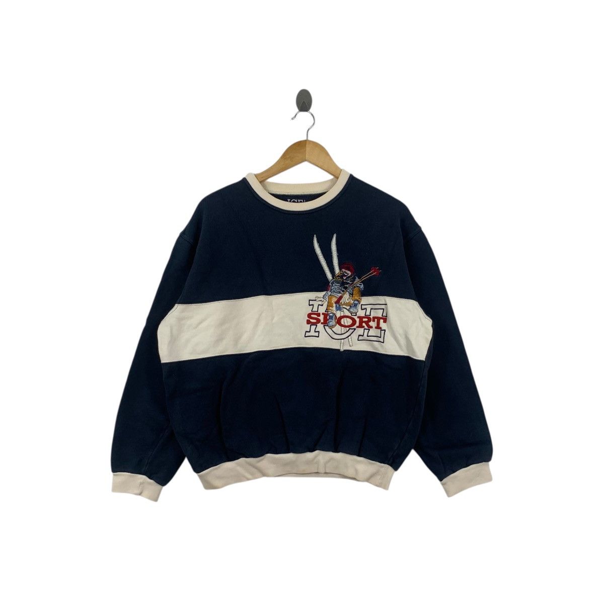 Iceberg Vintage ICEBERG HISTORY SPORT Ski Embroidered Logo Size L / US 10 / IT 46 - 1 Thumbnail