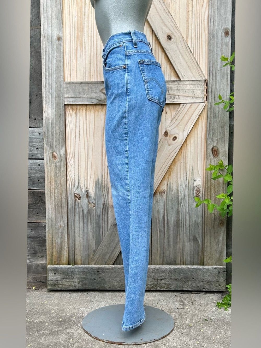 Levi's Vintage Clothing Vintage Y2K Levis 550 Stretch Denim Mid Rise Boot Cut Jeans Size 27" / US 4 / IT 40 - 2 Thumbnail