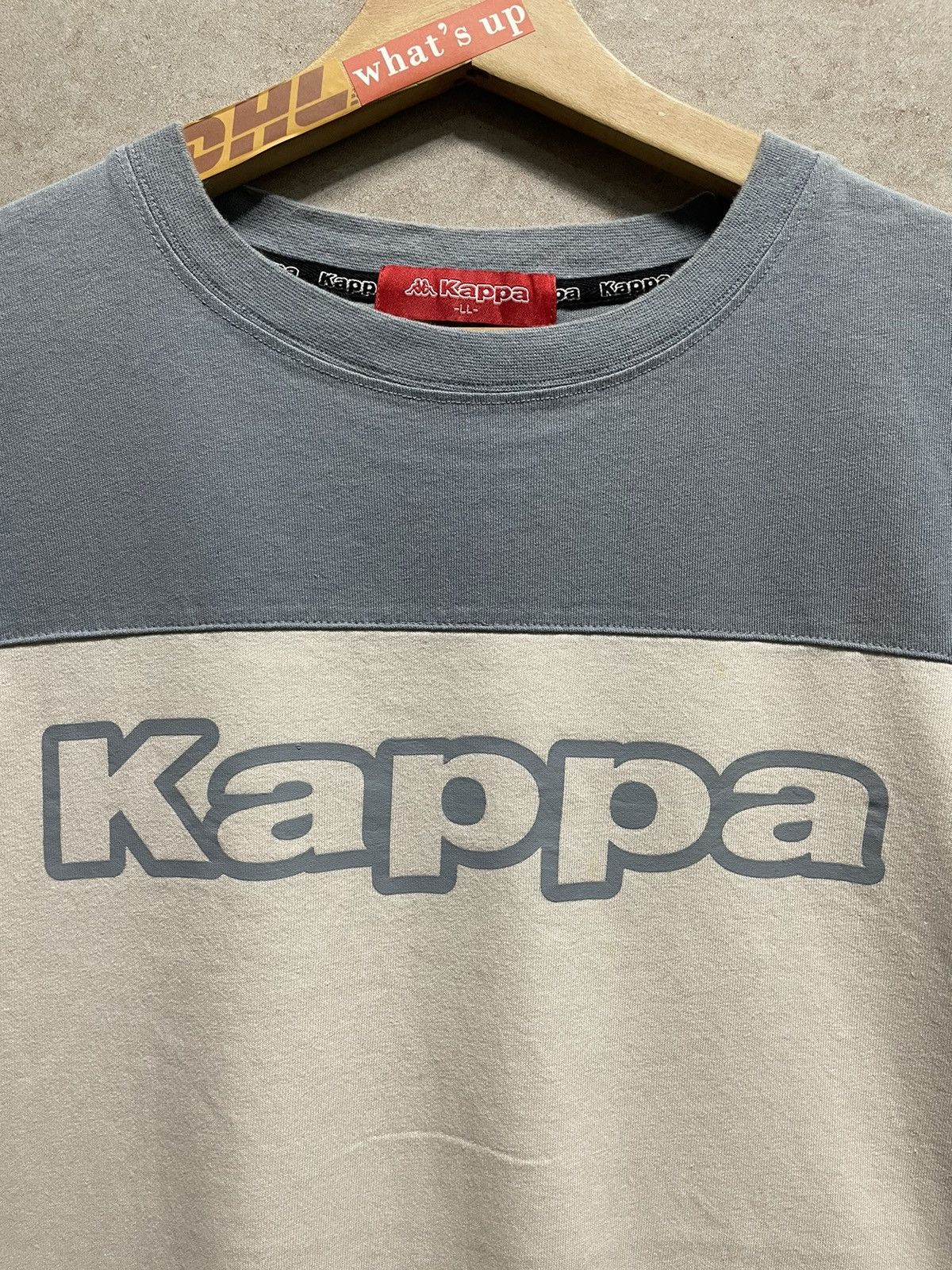 Kappa × Vintage Vintage Y2K Kappa Tee Size US XXL / EU 58 / 5 - 2 Thumbnail