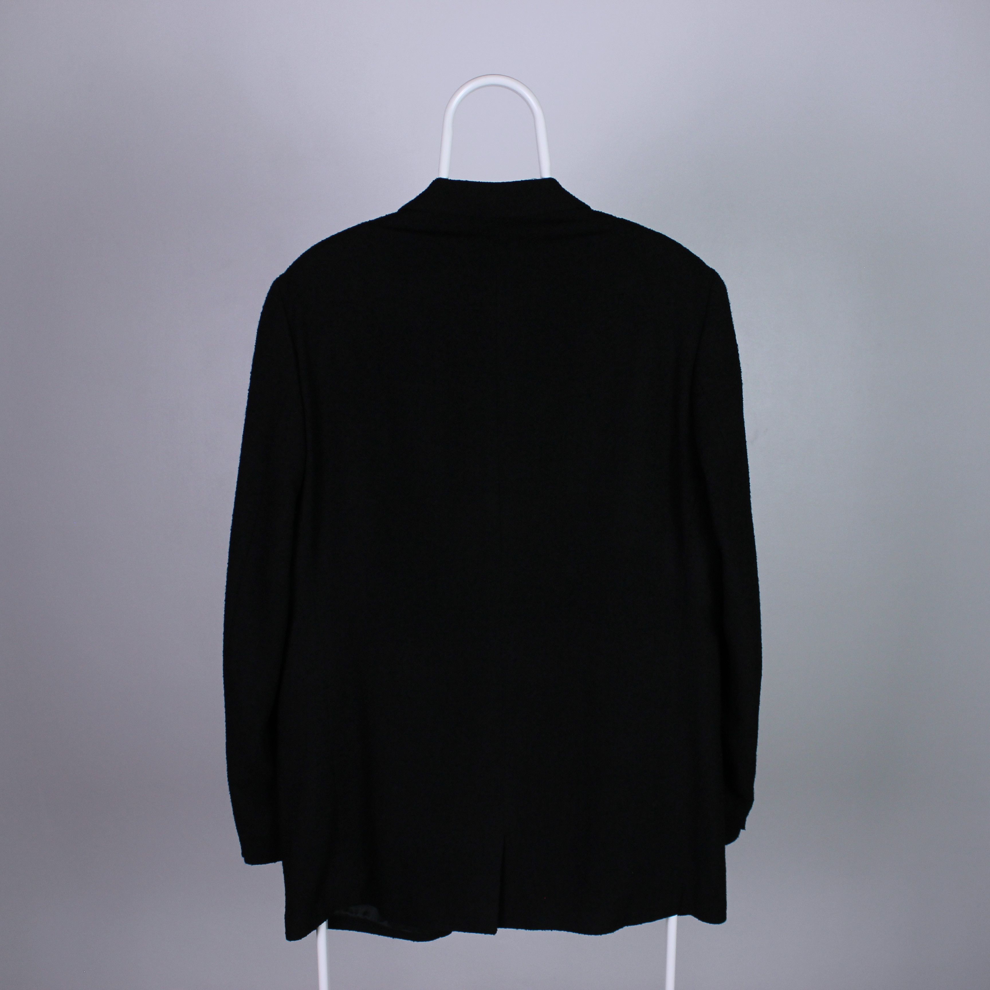 Versace Versace blazer wool black teddy L XL vintage v2 Size 50R - 8 Thumbnail