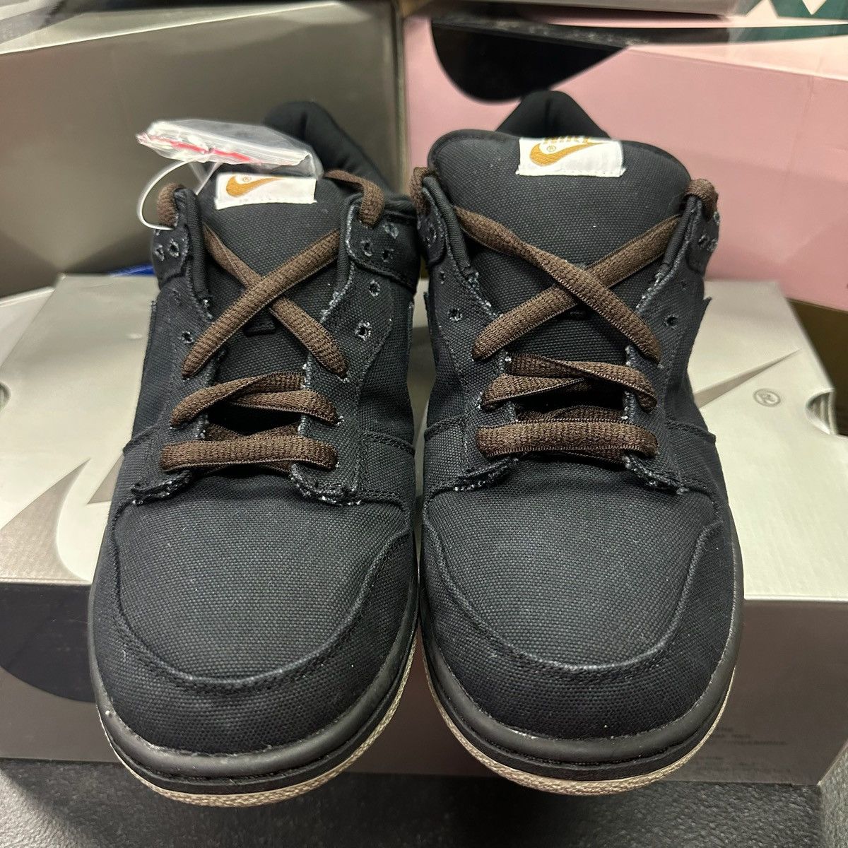 Nike Size 10.5 - Nike Dunk Pro SB Low Carhartt 304292-004 Size US 10.5 / EU 43-44 - 4 Thumbnail