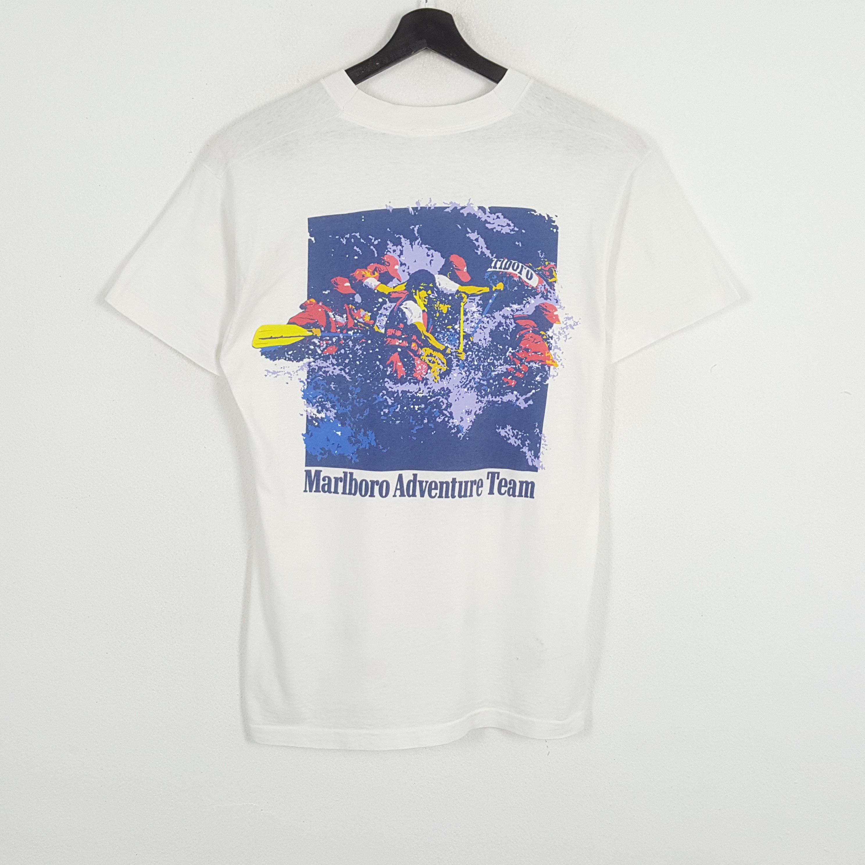 Marlboro × Marlboro Adventure Team × Vintage MARLBORO ADVENTURE TEAM Pocket Design Vintage Tshirt Size US L / EU 52-54 / 3 - 1 Thumbnail