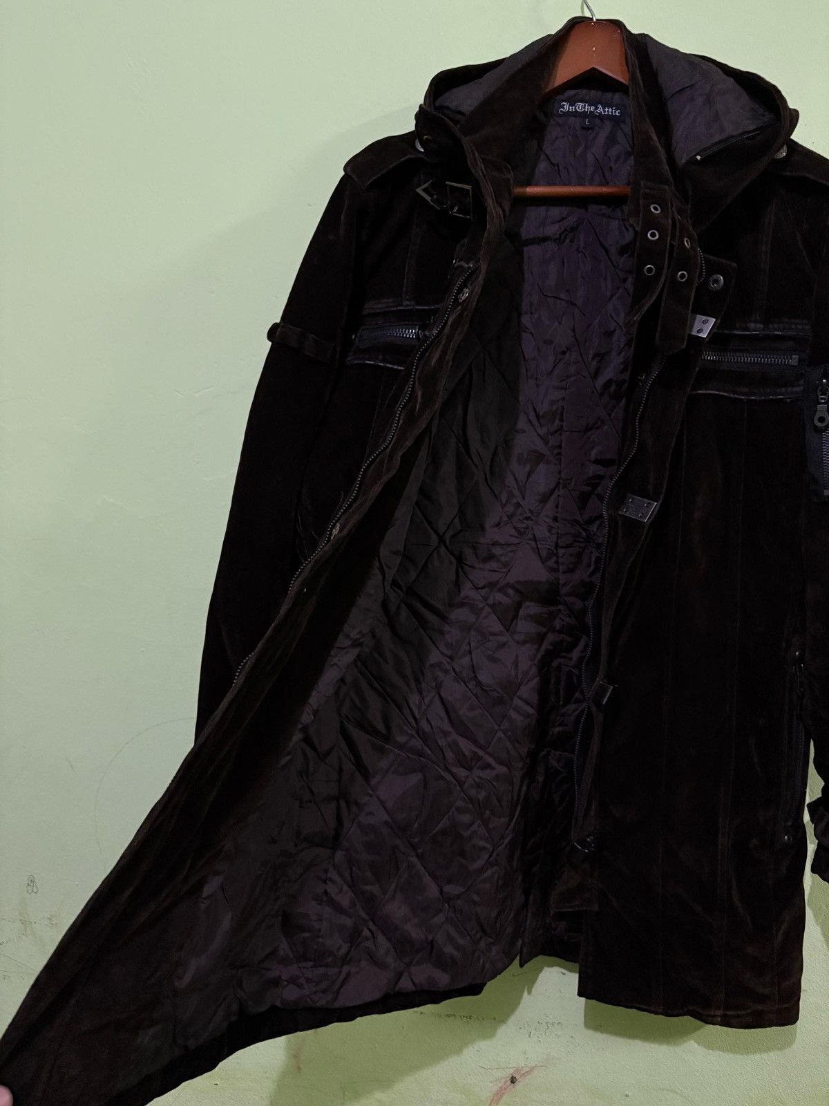 If Six Was Nine Rare In The Attic Velvet Parka Jacket Inspired LGB Size US L / EU 52-54 / 3 - 5 Thumbnail