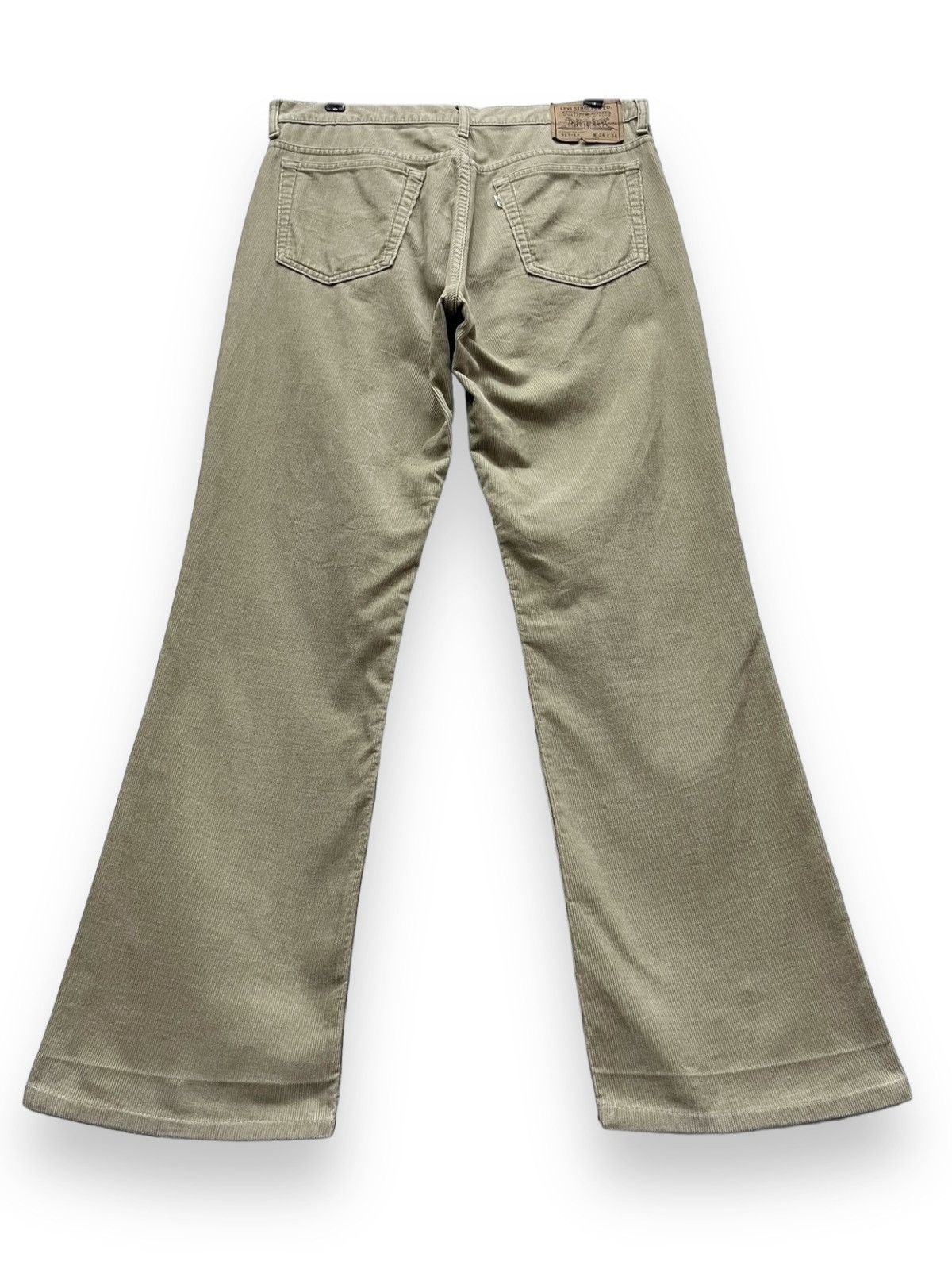 Levi's 💥VTG FLARE🔥90’s Levi’s 517 White Tab Japan Corduroy Pants Size US 32 / EU 48 - 2 Thumbnail