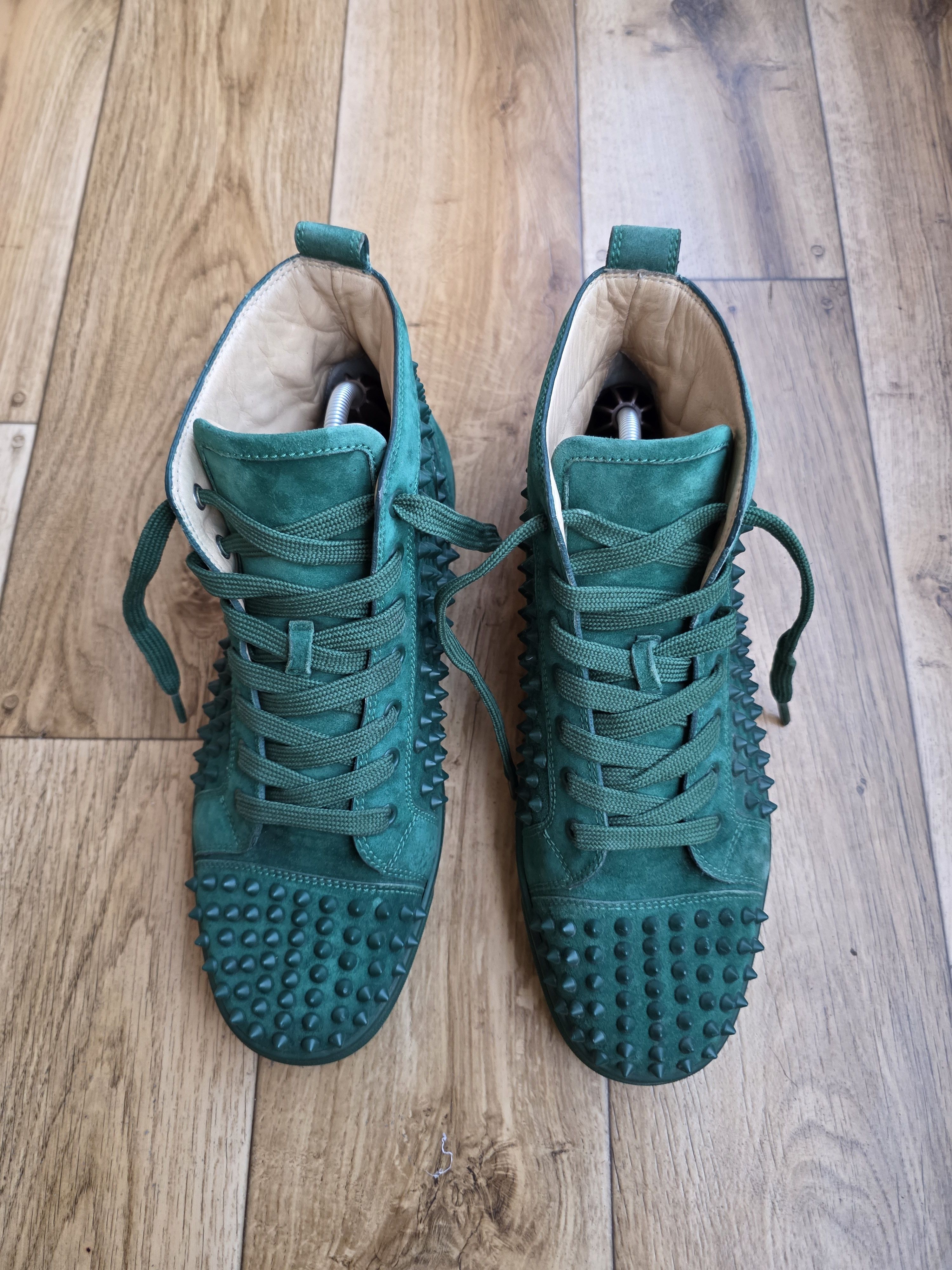 Christian Louboutin Christian Louboutin Suede Louis Junior Spikes Size US 10 / EU 43 - 10 Thumbnail