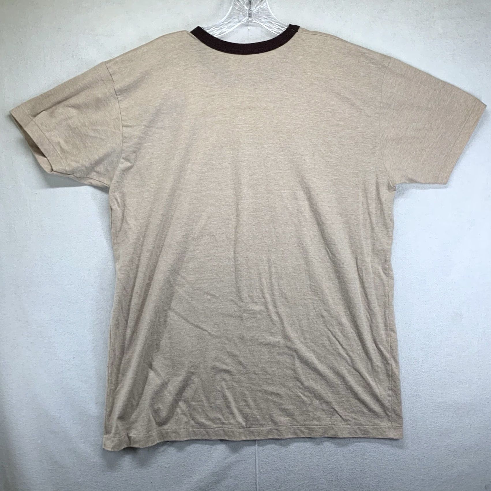 Etro John Wayne Cancer Foundation T Shirt Mens XL Cowboy Graphic Beige Western Logo Crew Neck Easy Care Size US XL / EU 56 / 4 - 3 Thumbnail
