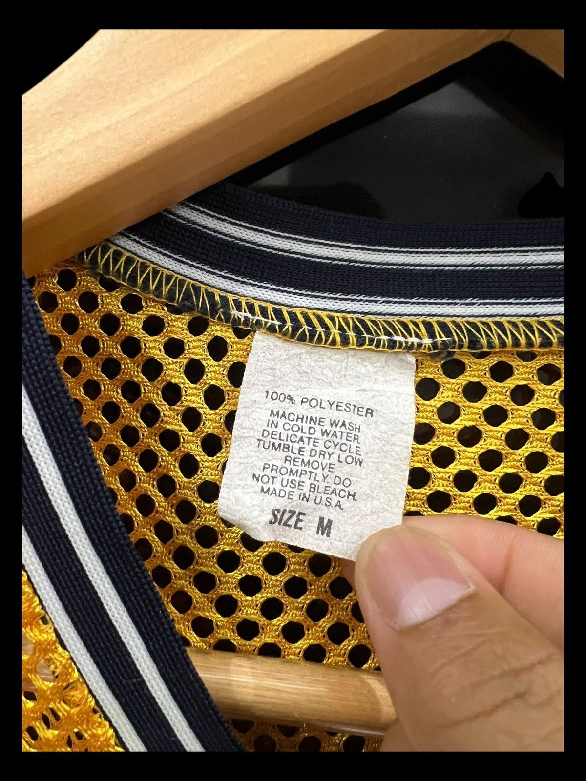Tommy Hilfiger Vintage Tommy Sports Mesh Jersey Size US M / EU 48-50 / 2 - 7 Thumbnail