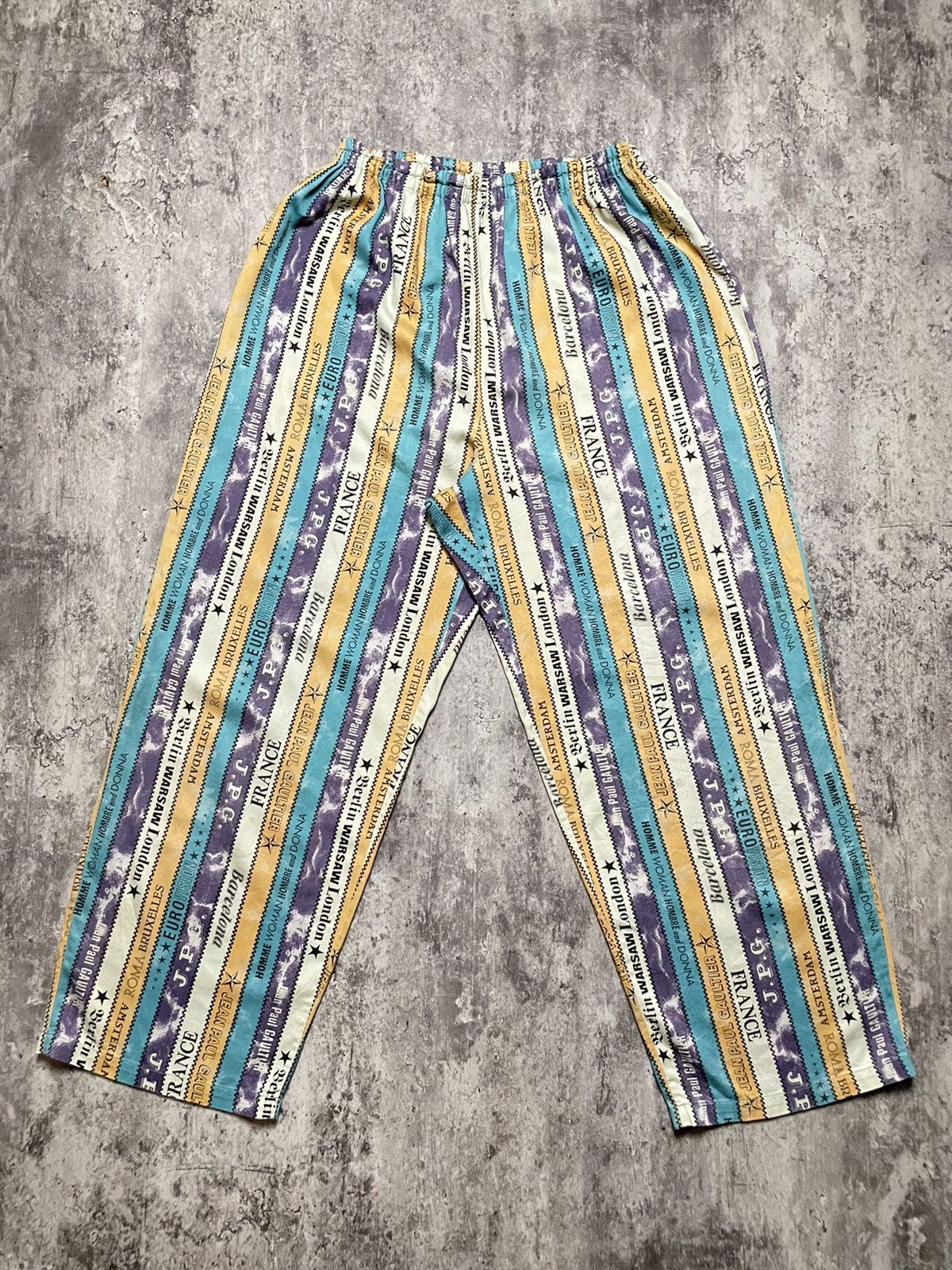 Jean Paul Gaultier Vintage Jean Paul Gaultier “EURO VISION” Printed Size US 33 - 2 Thumbnail