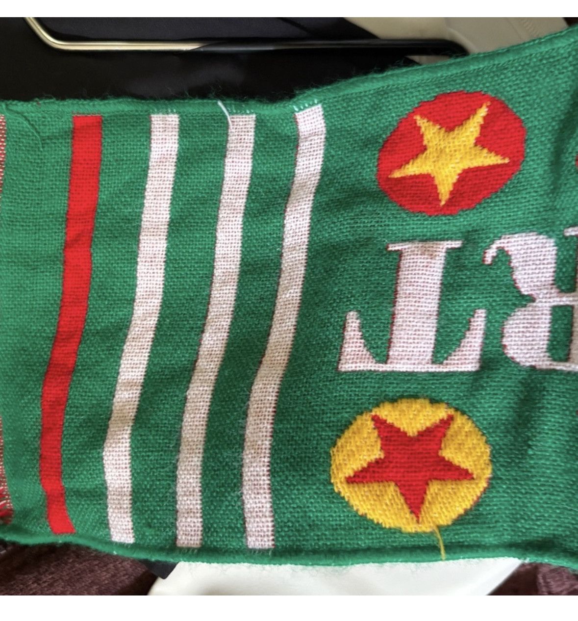 Comme des Garcons Comme Des Garçon Fighter Scarf Football Hype Streetwear Size ONE SIZE - 8 Thumbnail