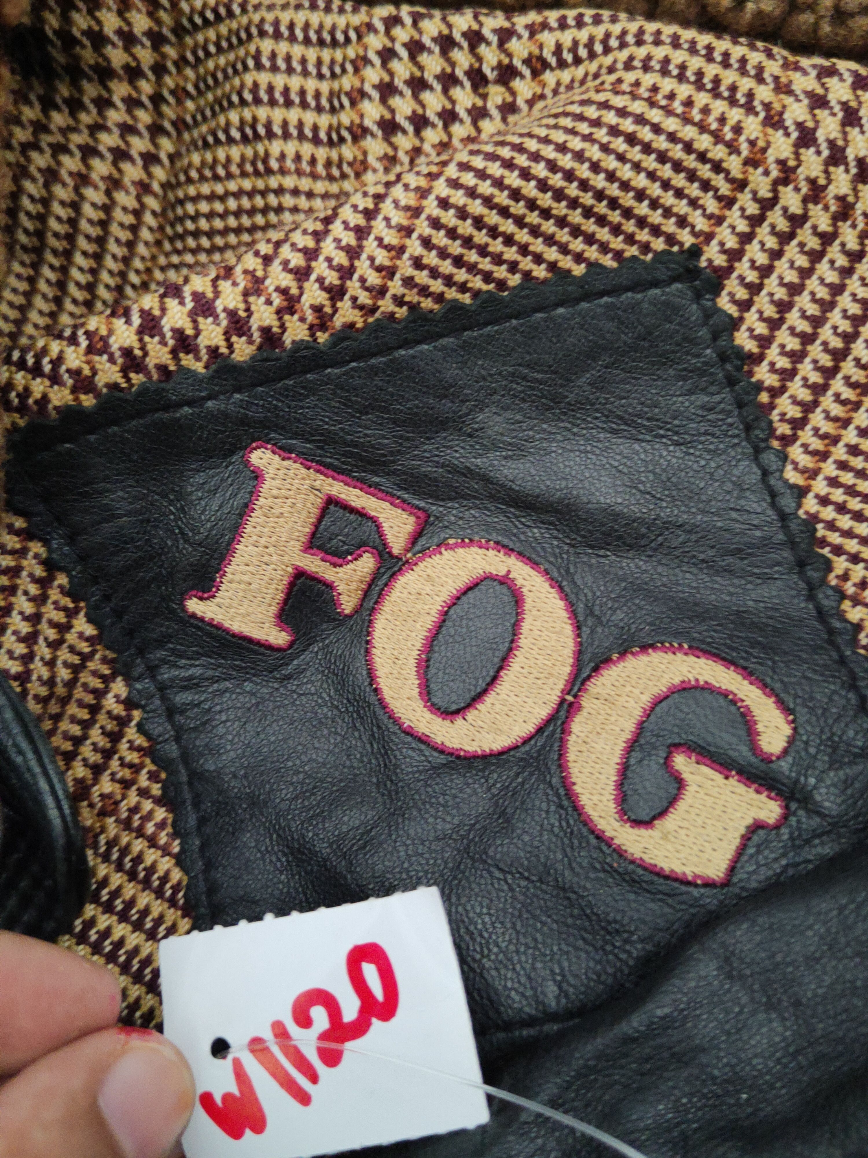 London Fog London Fog vintage Black Leather Jackets #W1120 Size US L / EU 52-54 / 3 - 14 Thumbnail