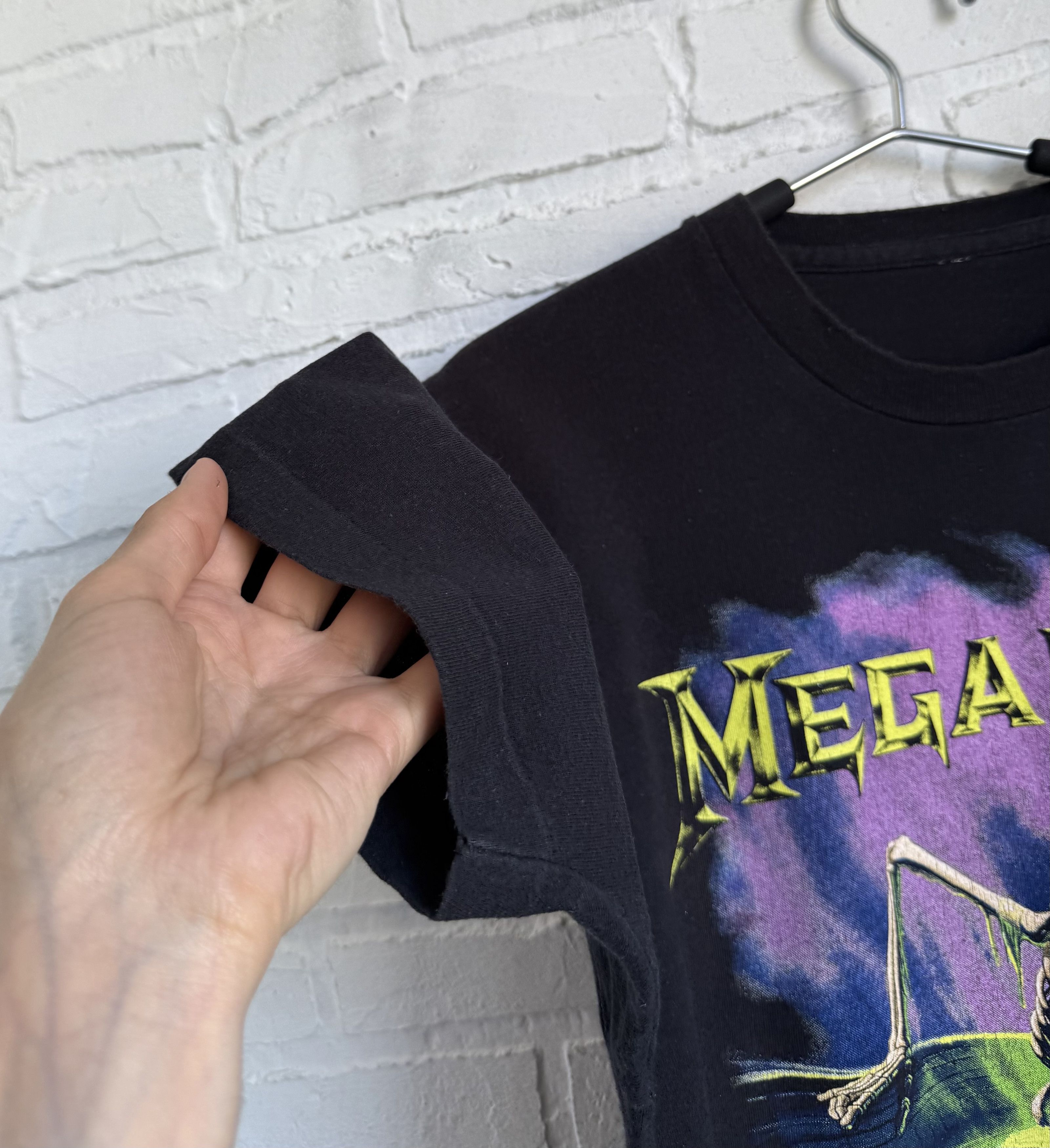 Band Tees Vintage 80s 1989 Megadeth Contaminated t-shirt Size US M / EU 48-50 / 2 - 5 Thumbnail