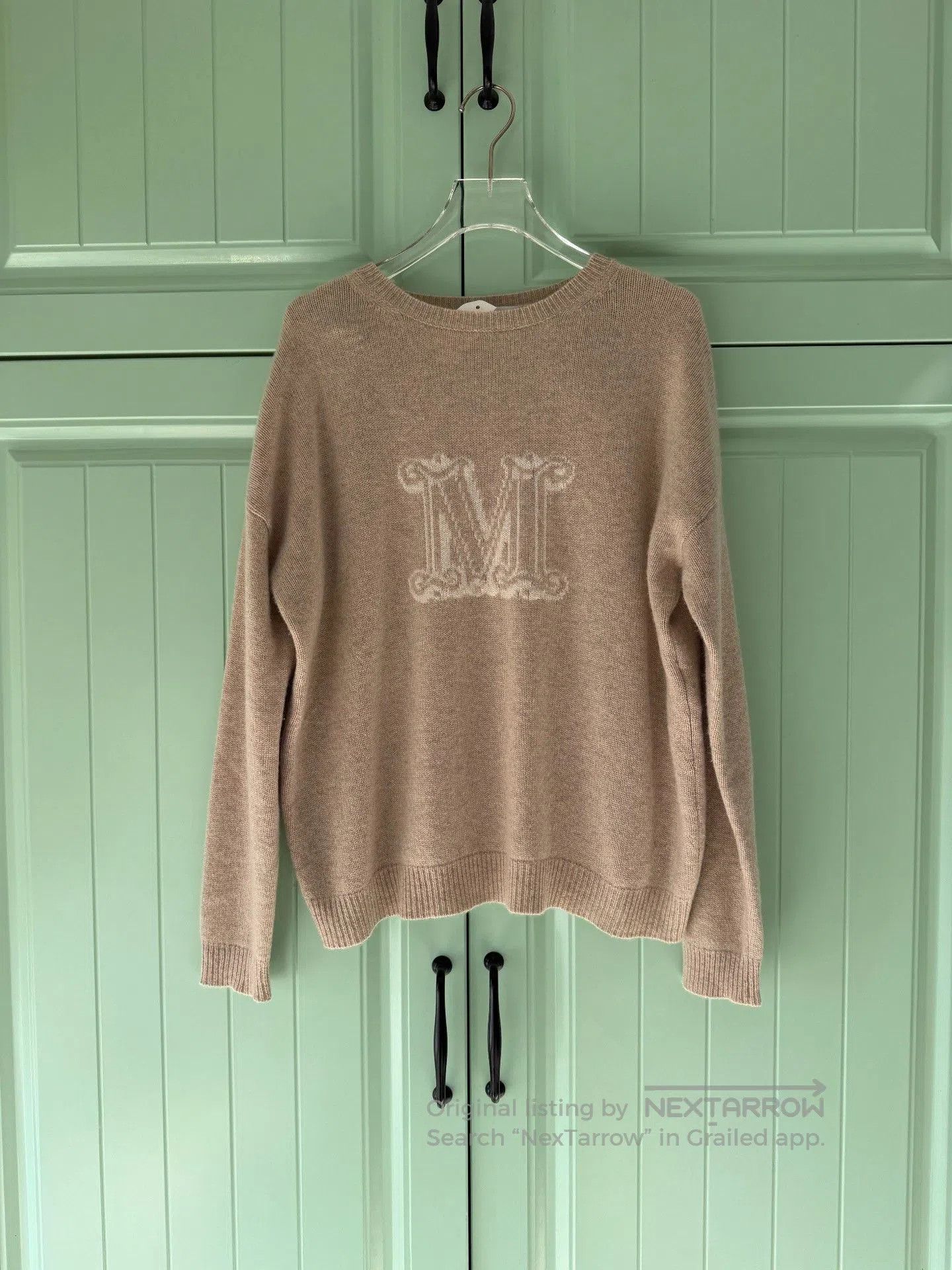 Max Mara MaxMara Large M Knit Sweater. Size L / US 10 / IT 46 - 1 Thumbnail