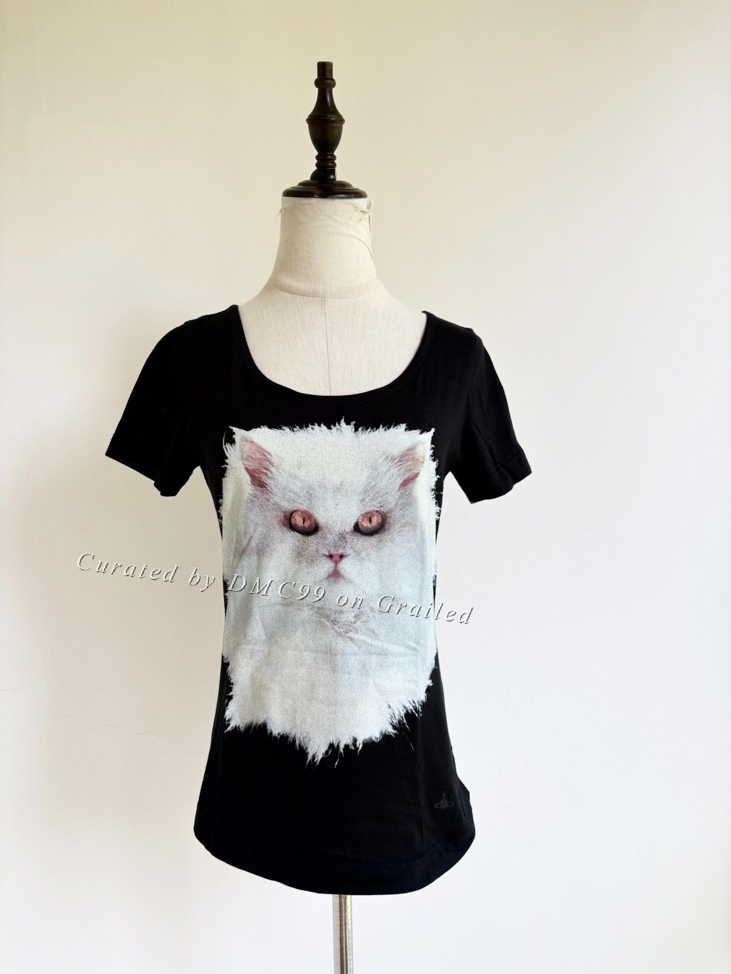 Vivienne Westwood Vivienne Westwood Black Cat T-Shirt | Grailed