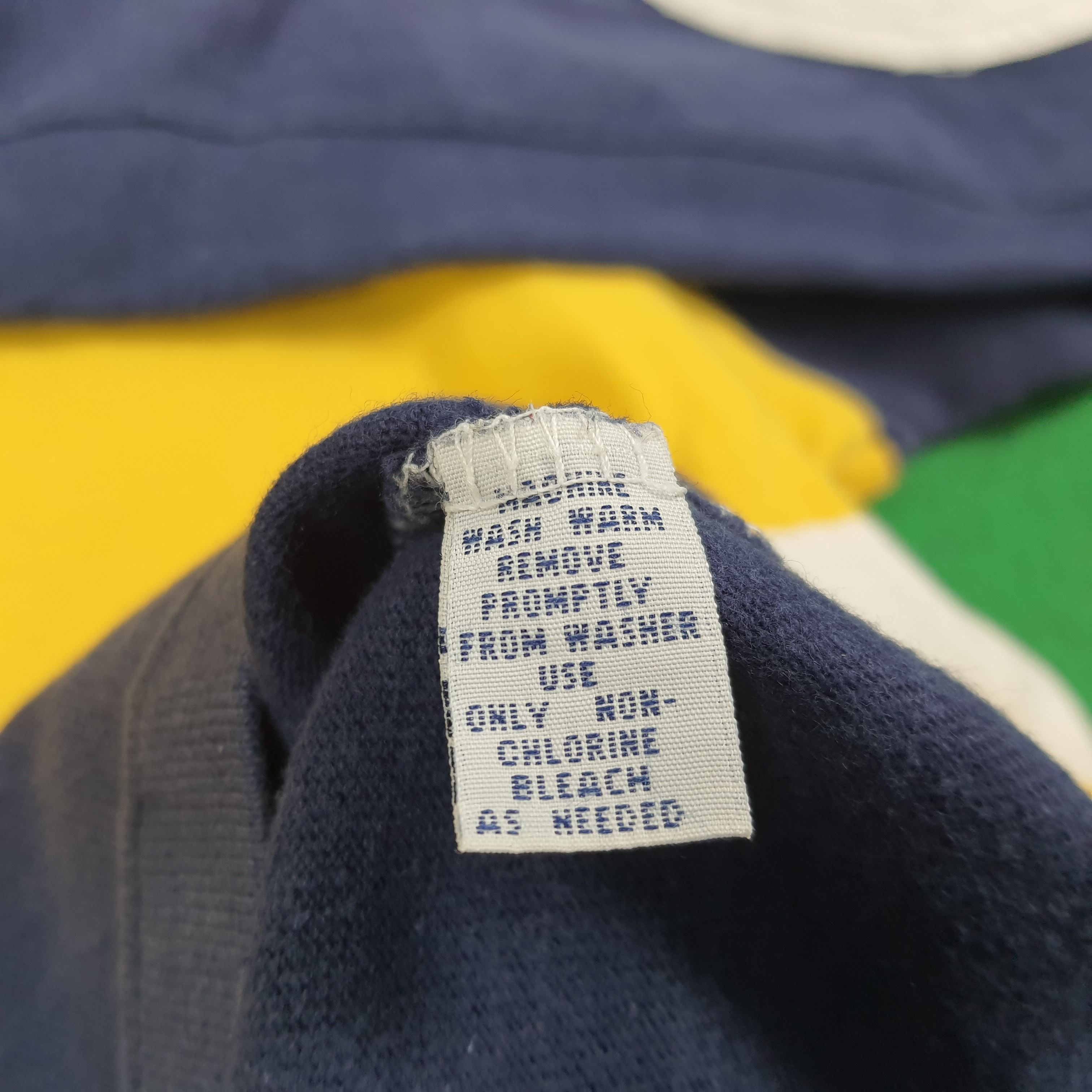 Polo Ralph Lauren Vintage Polo Ralph Lauren Striped Rugby Sweatshirt E1N17 Size US L / EU 52-54 / 3 - 7 Thumbnail