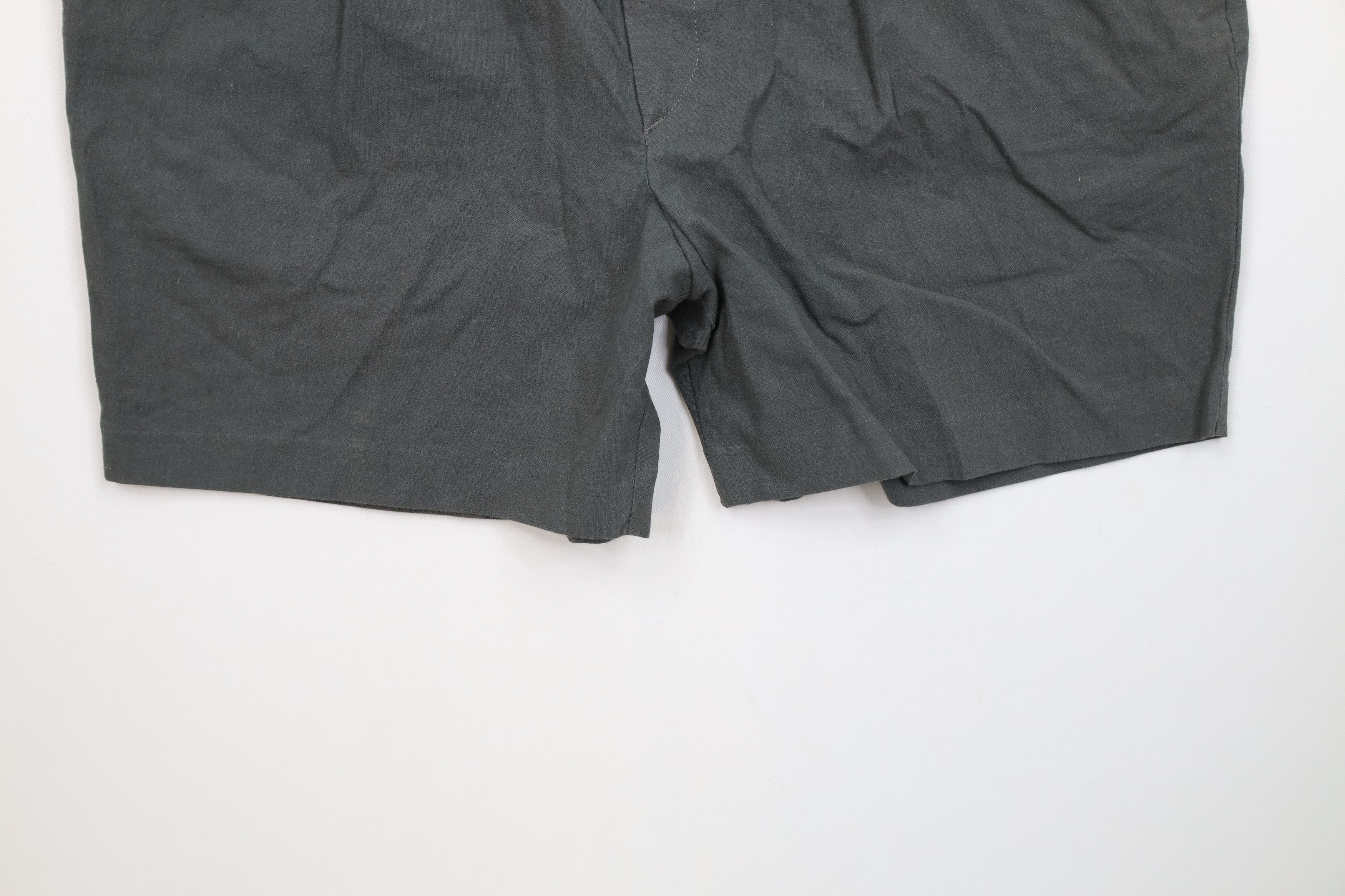 Vintage Deadstock Vintage 70s 80s Streetwear Above Knee Chino Shorts Size US 36 / EU 52 - 4 Thumbnail