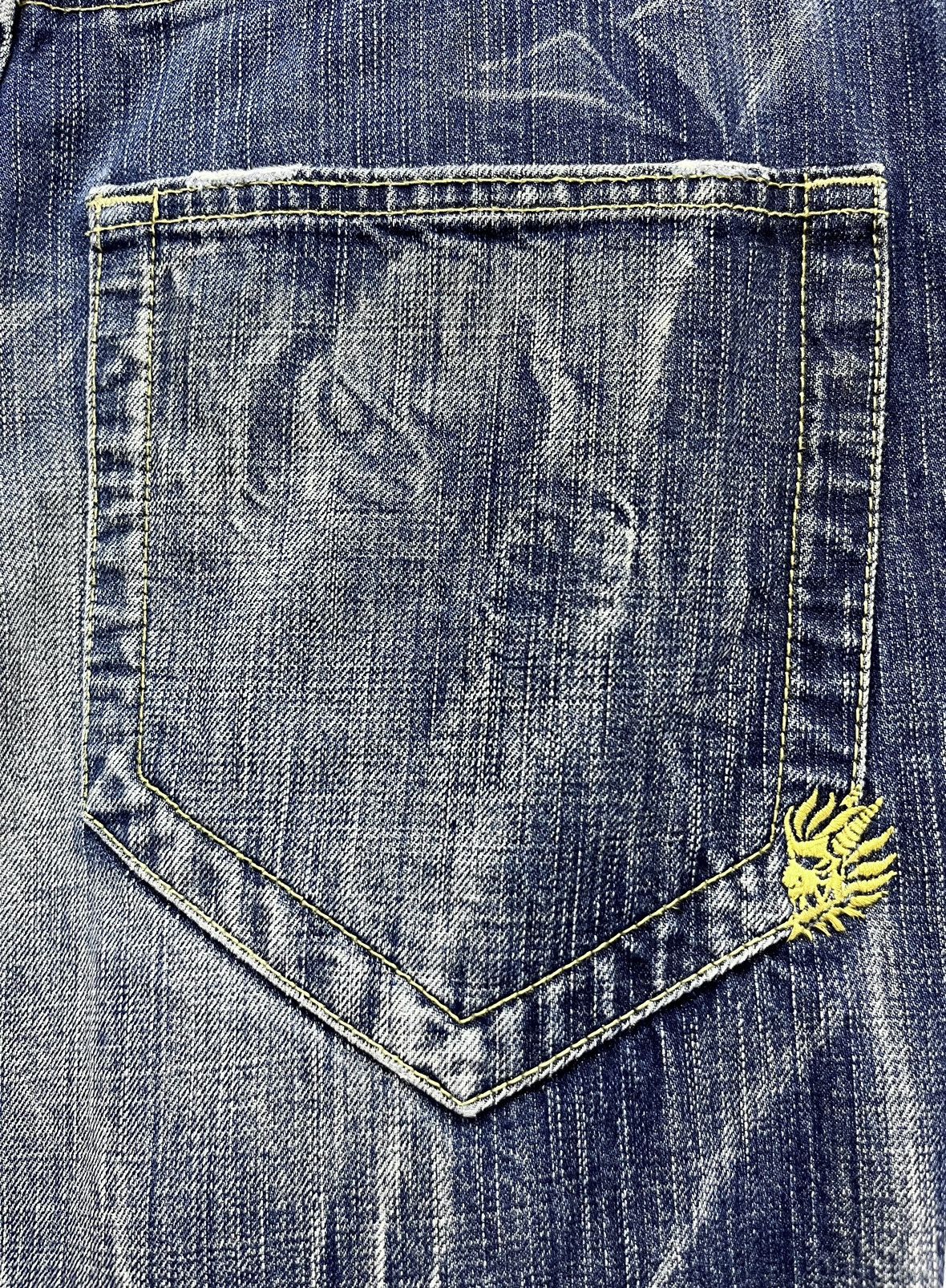 Onia VTG FLARE🔥ONIARAI Clawmark Whisker Distressed Blue Denim Size US 32 / EU 48 - 15 Thumbnail