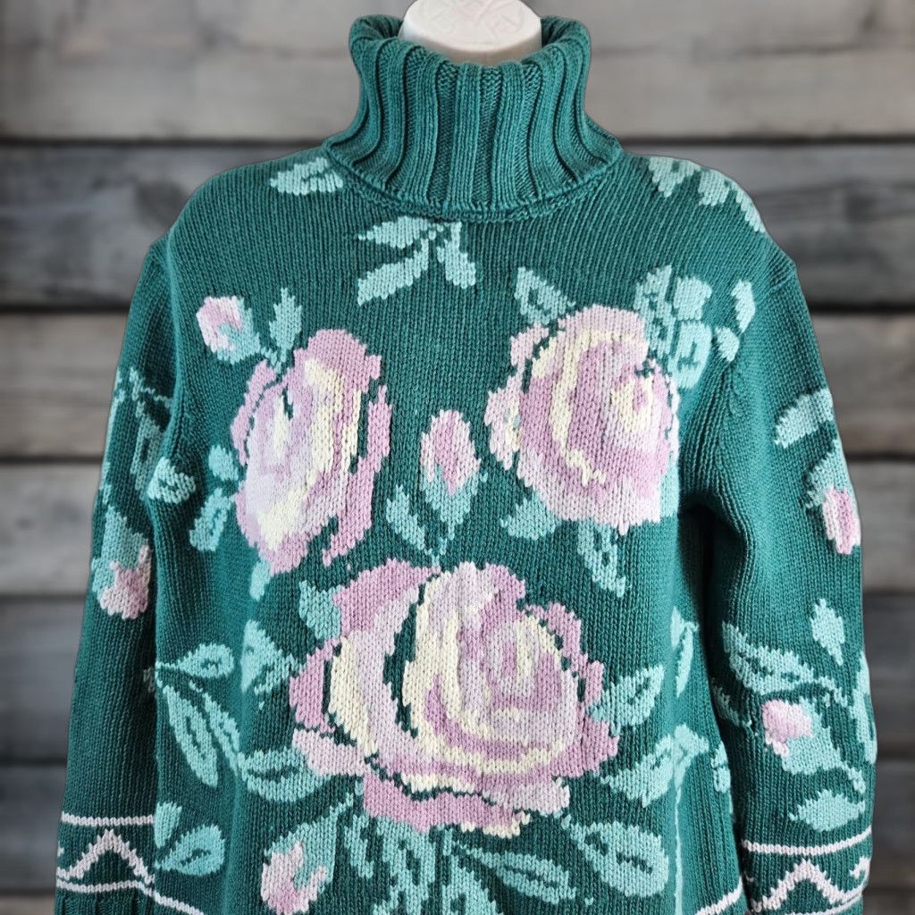 Vintage **Tuckernuck Women's Green Wool Blend Turtleneck Sweater Size XS** User: Tuckernuck Women's Green Wool Blend Turtleneck Sweater Size XS Size XS / US 0-2 / IT 36-38 - 1 Thumbnail
