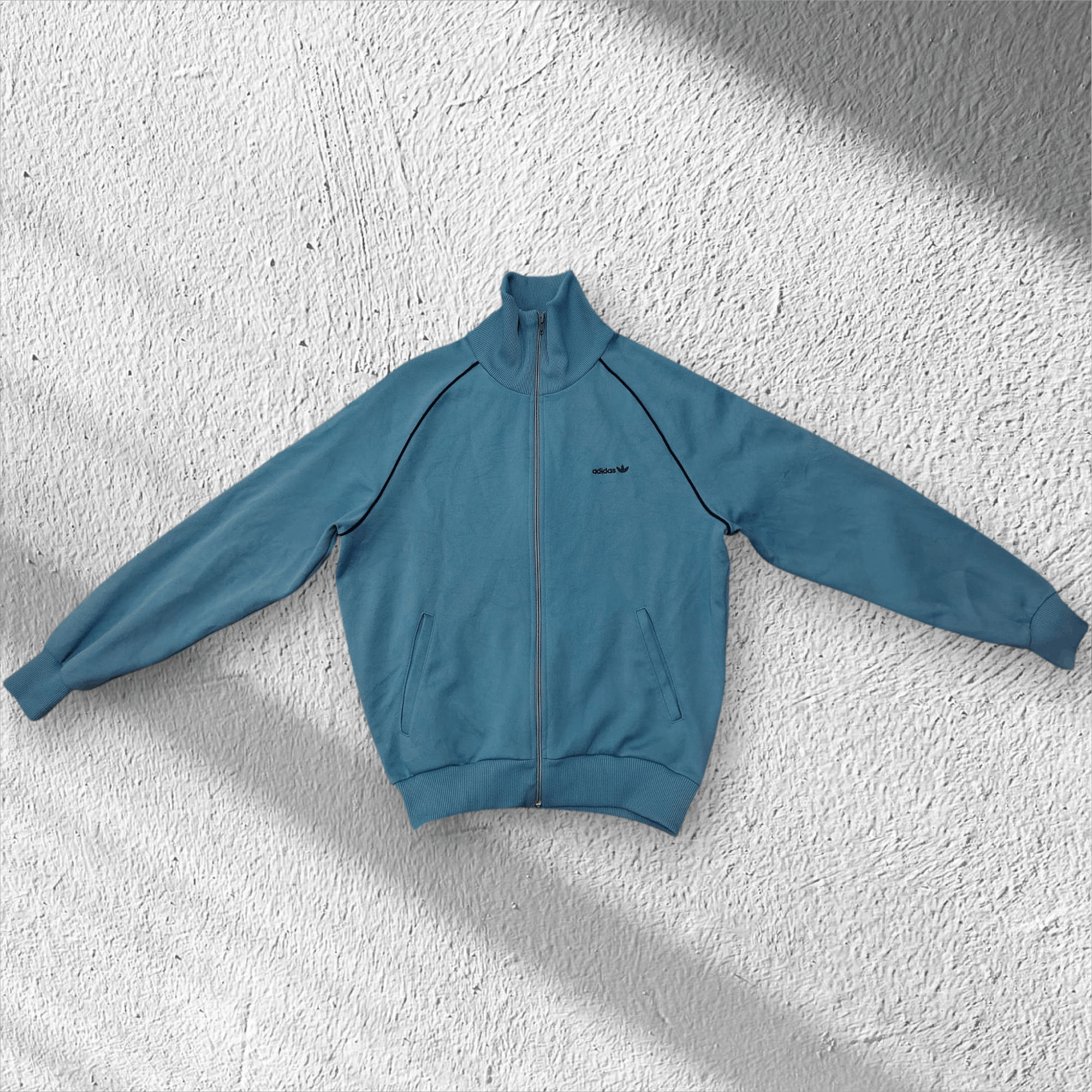 Vintage Vtg Adidas BRD/ W.GERMANY Jacket Size US L / EU 52-54 / 3 - 1 Thumbnail