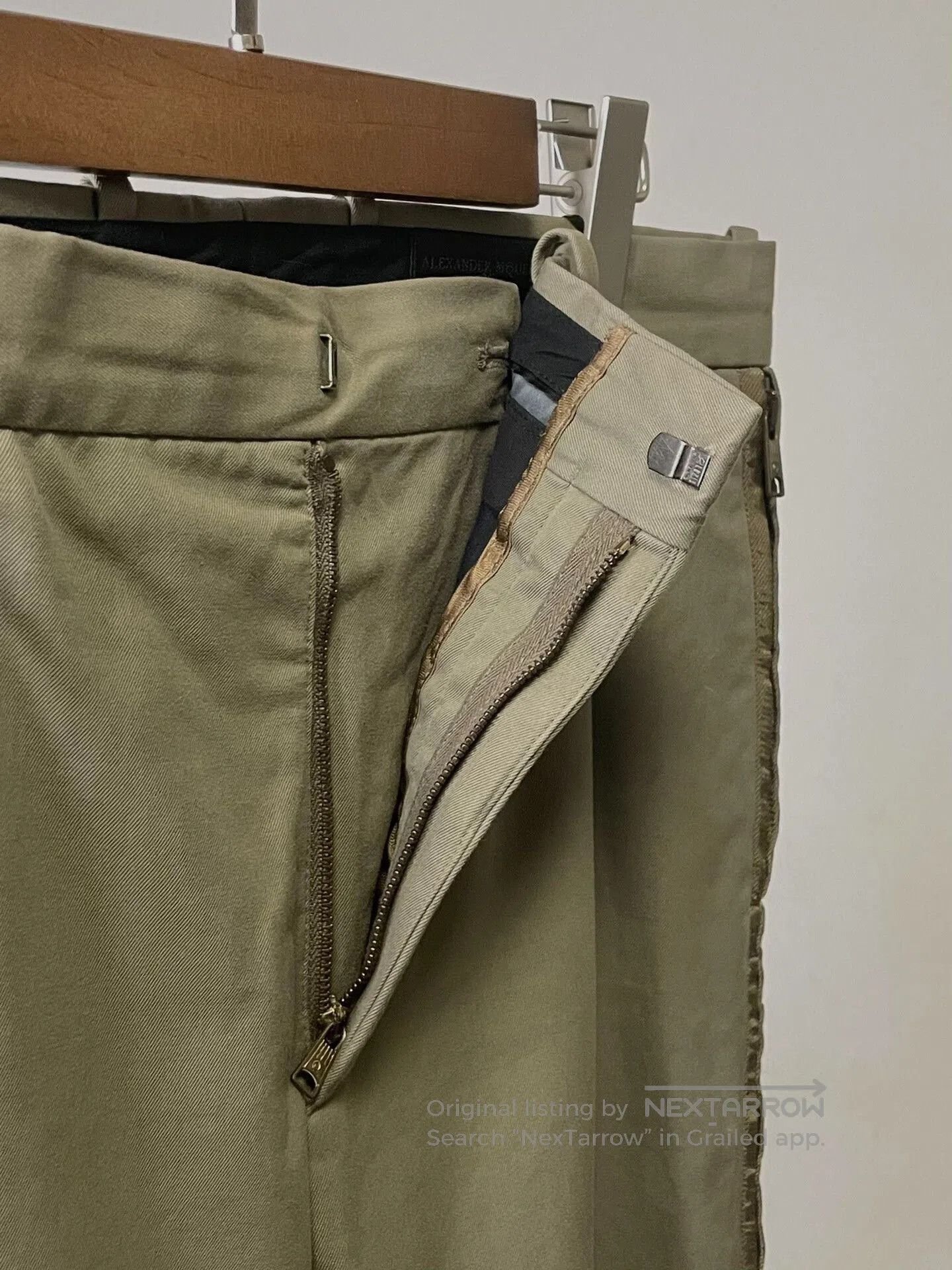 Alexander McQueen Alexander McQueen Side Zip Military Pants. Size US 30 / EU 46 - 4 Thumbnail