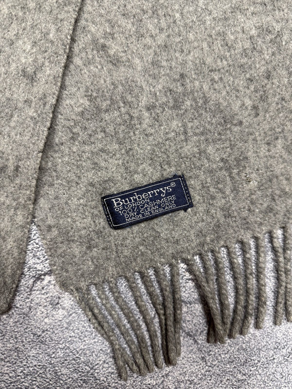 Burberry Burberry Scarf Wool Muffler Scarves Neckwear Size ONE SIZE - 4 Thumbnail