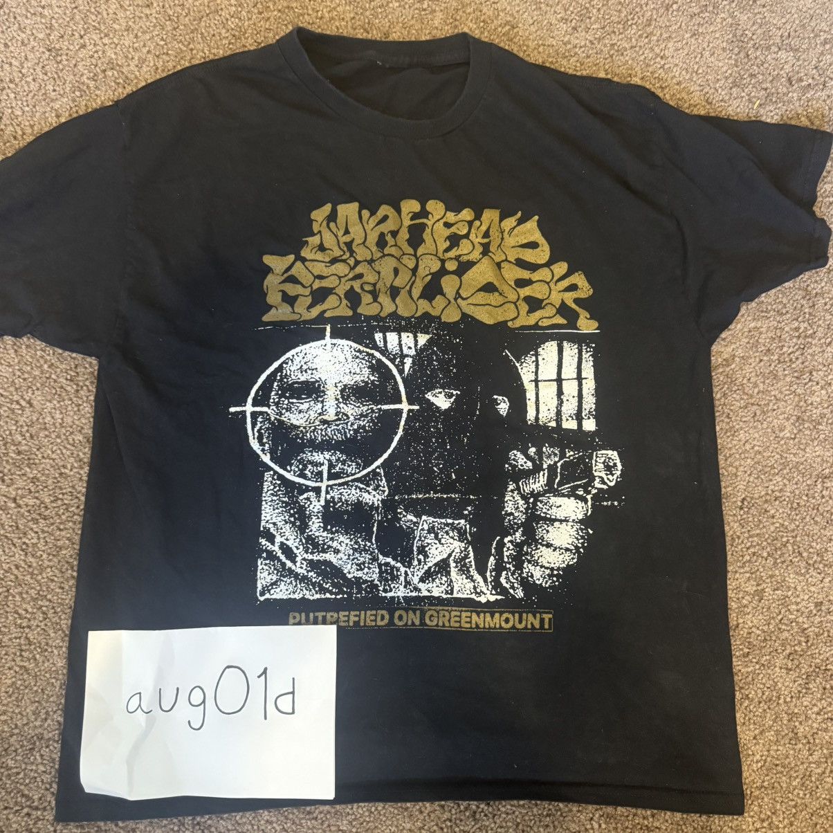 Gildan jarhead fertilizer "putrefied on greenmount" t shirt - black Size US XL / EU 56 / 4 - 1 Thumbnail