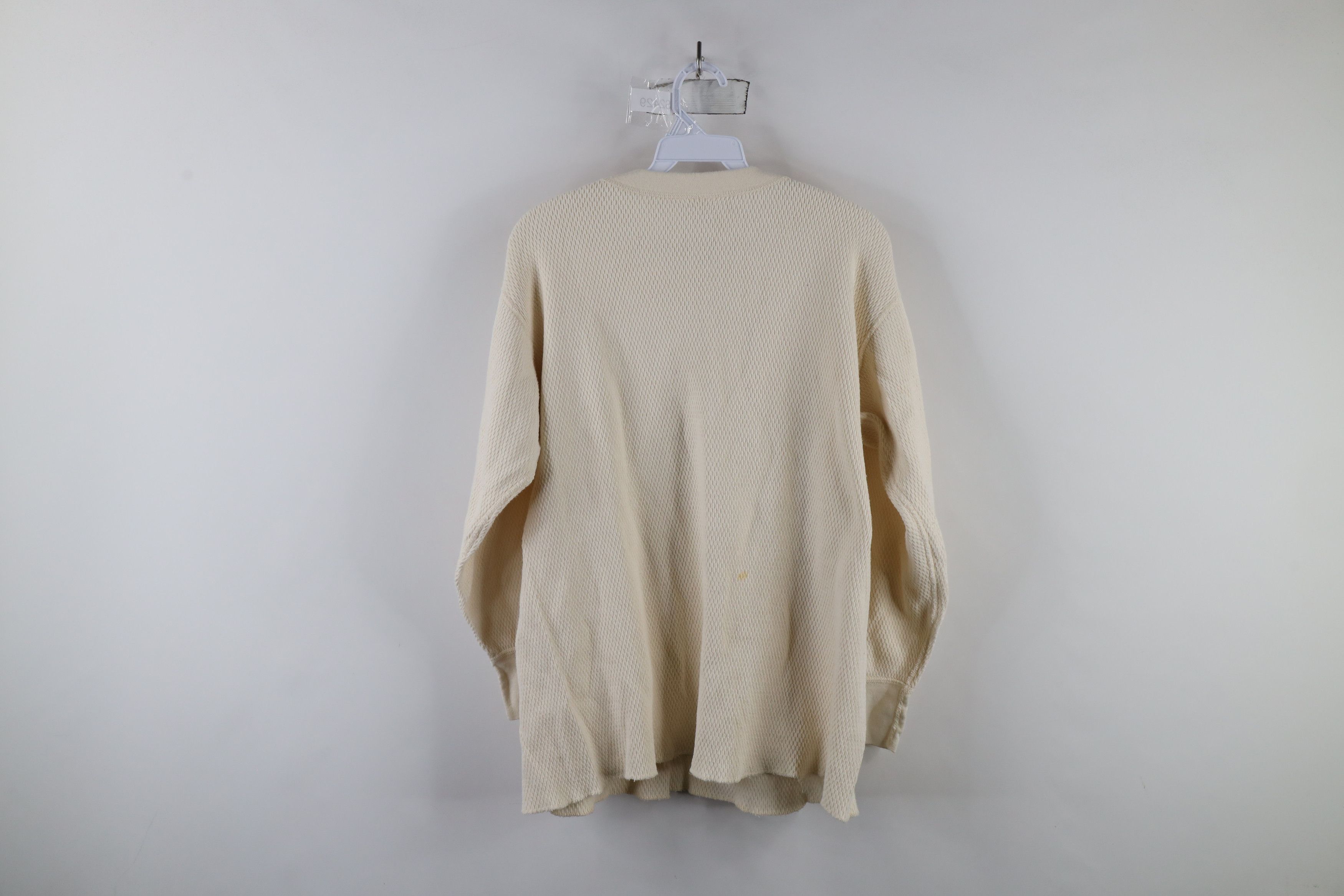 Vintage Vintage 90s US Military Thermal Waffle Knit T-Shirt USA Size US XL / EU 56 / 4 - 7 Thumbnail