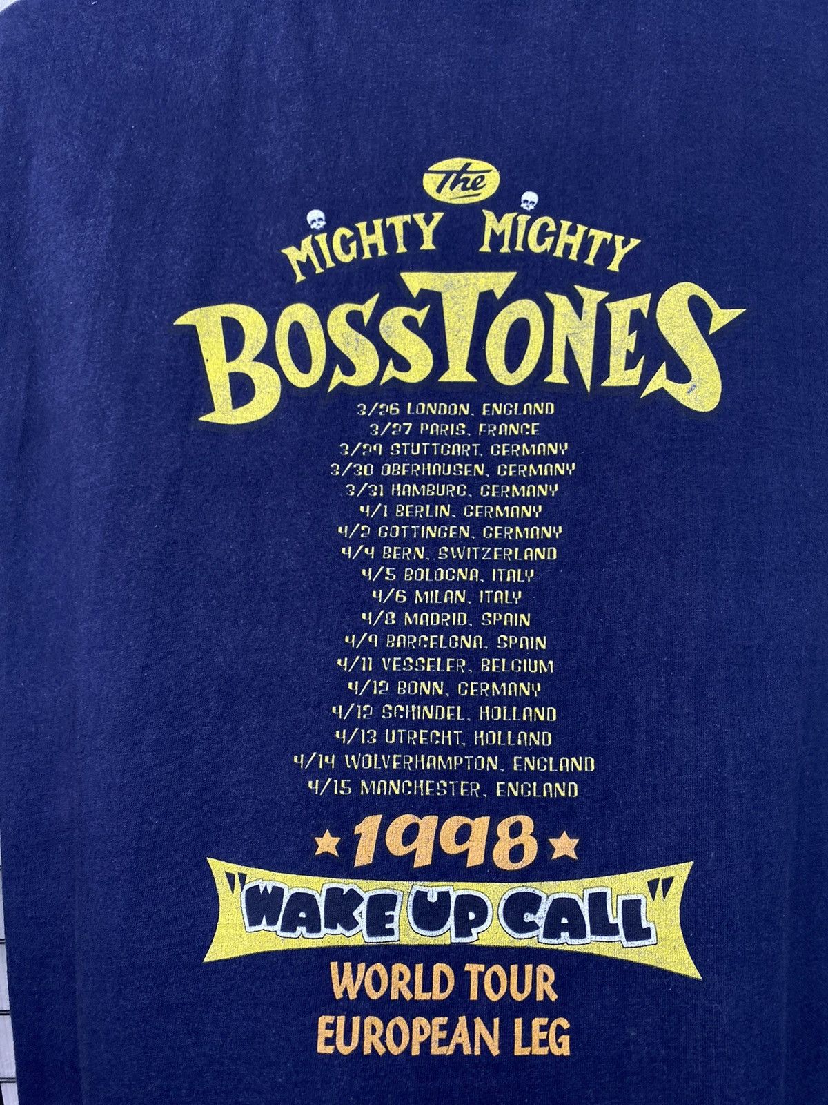 Band Tees Rare The Mighty Mighty Bosstones 1998 World Tour Ska T shirt Size US L / EU 52-54 / 3 - 22 Thumbnail