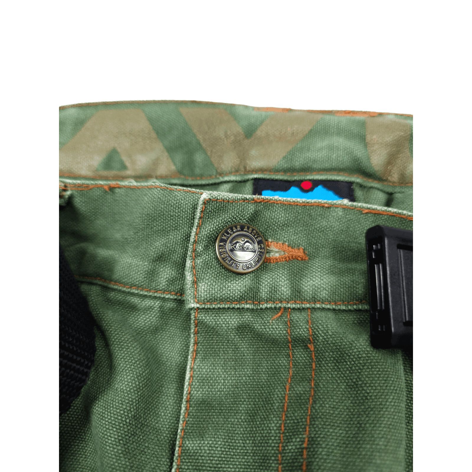 KAVU × Vintage 💎 Size 34/32 (M) Kavu Outdoor Tactical Grunge Pants Y2K Size US 34 / EU 50 - 9 Thumbnail