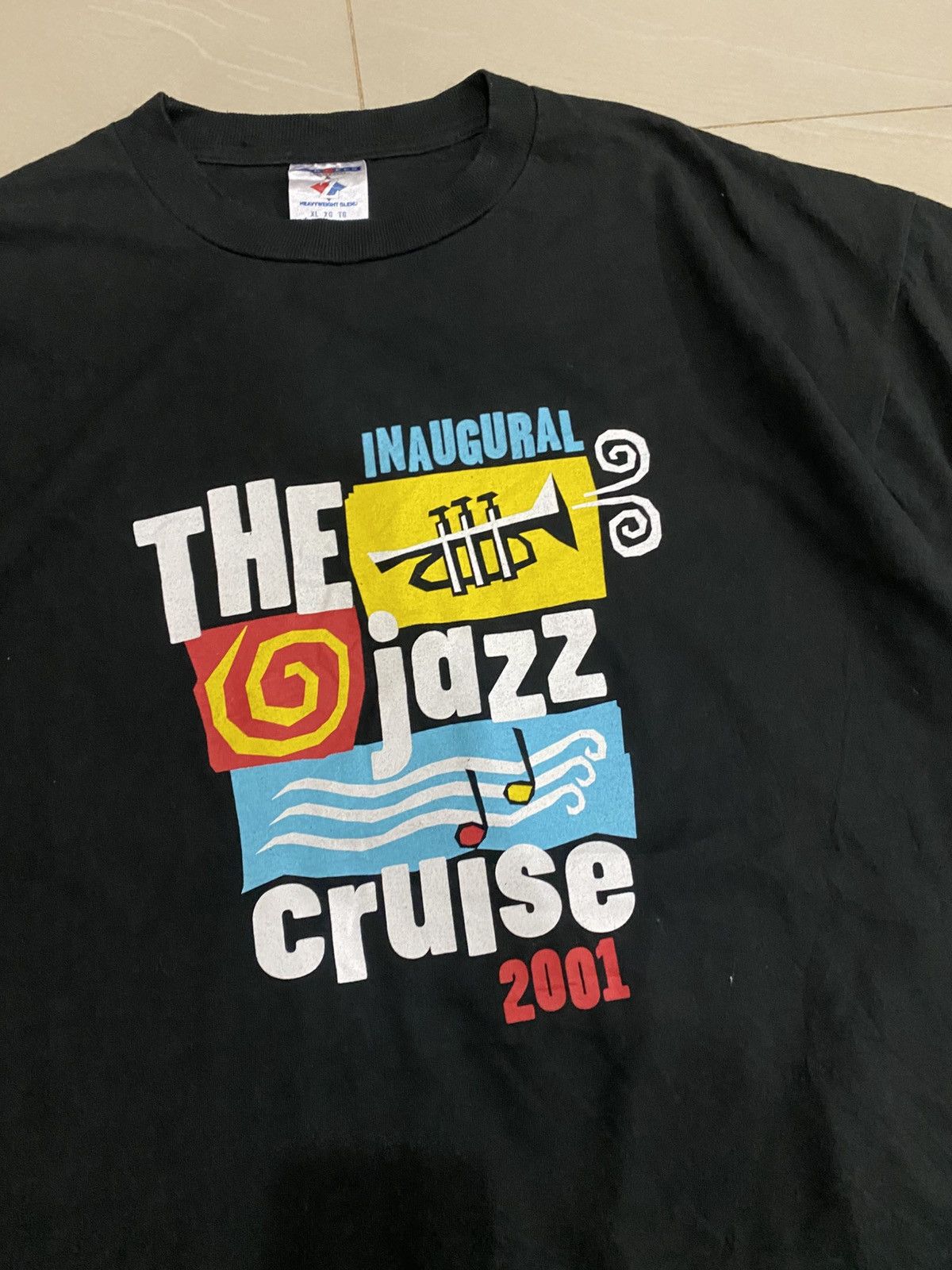 Band Tees Inaugural The Jazz Cruise 2001 Shirt Size US XL / EU 56 / 4 - 2 Thumbnail