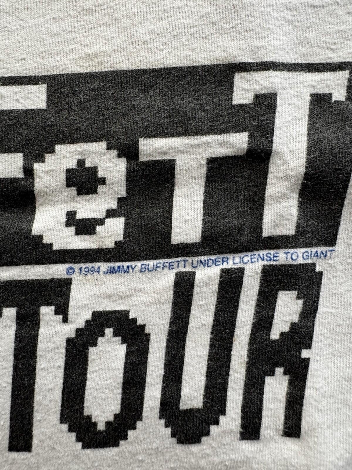 Vintage Vintage Jimmy Buffett Fruitcakes On Tour 1994 Giant Shirt L Size ONE SIZE - 6 Thumbnail