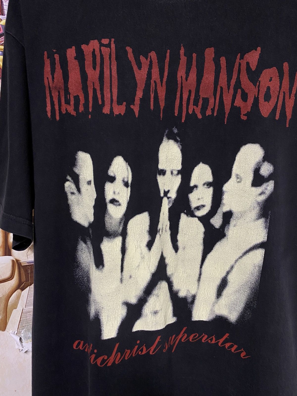 Vintage 90’s Marilyn Manson Band Tee Shirt Large