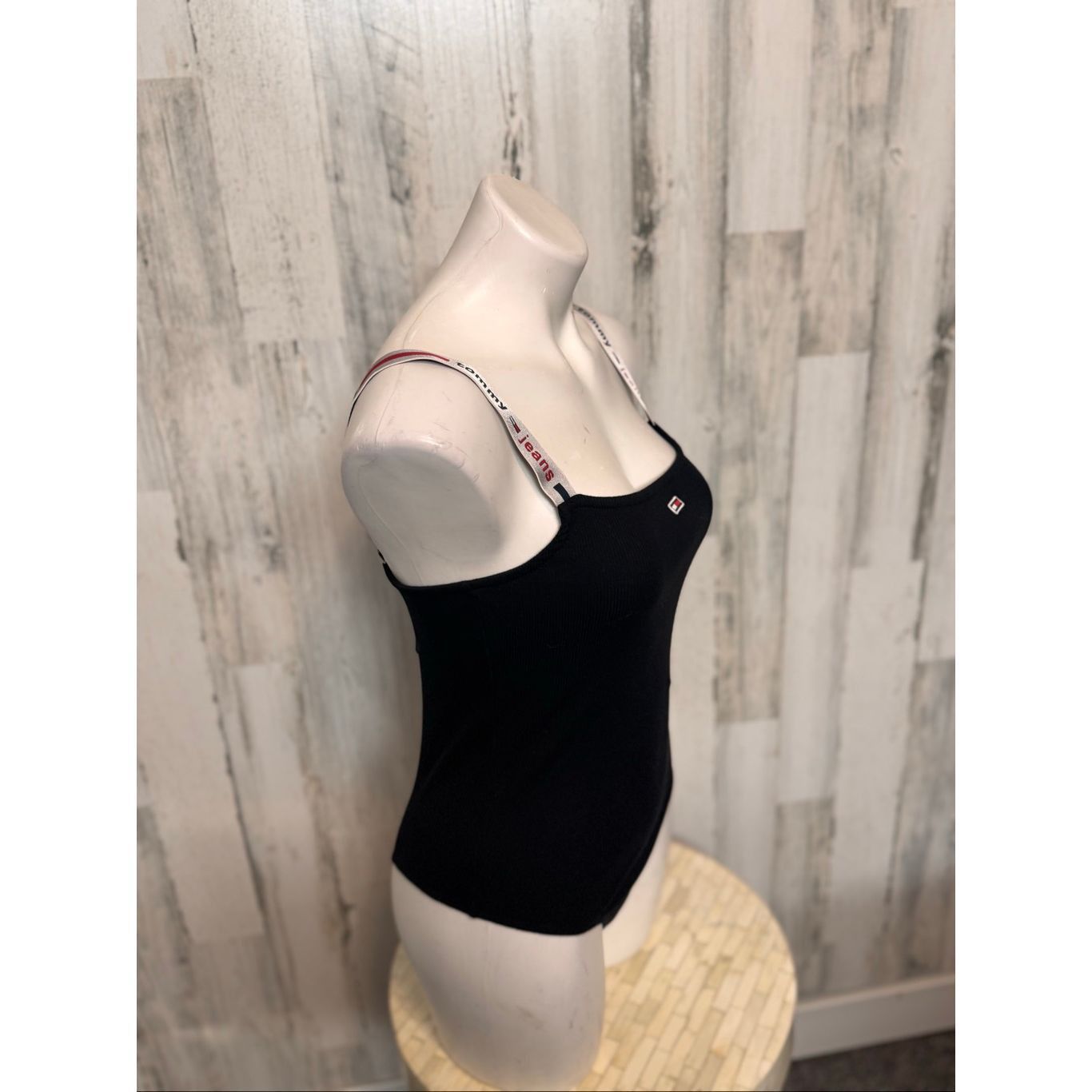 Tommy Jeans Tommy Jeans Bodysuit Black Size M Logo Strap One Piece NWT Size M / US 6-8 / IT 42-44 - 5 Thumbnail