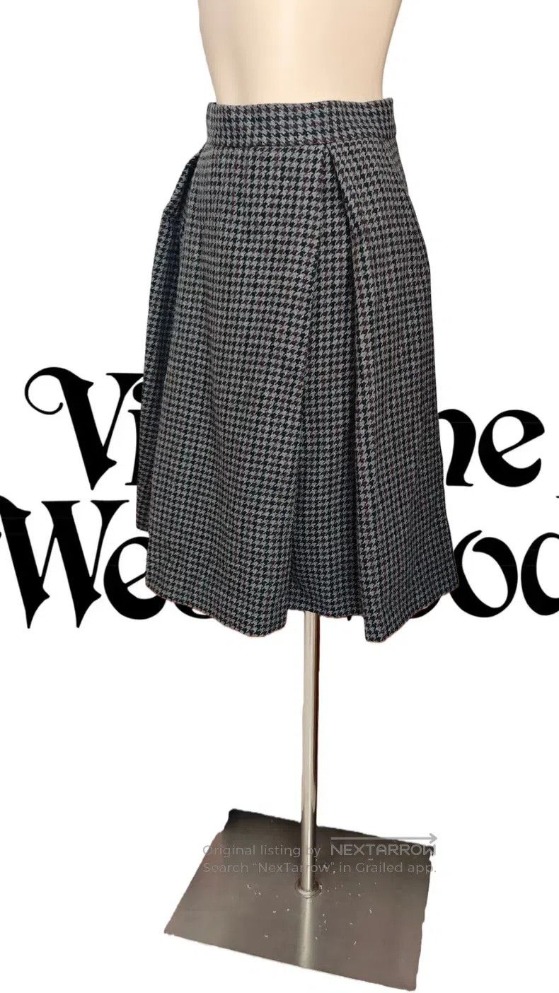 Vivienne Westwood Vivienne Westwood size 01 Houndstooth wool skirt Size 23" - 5 Thumbnail