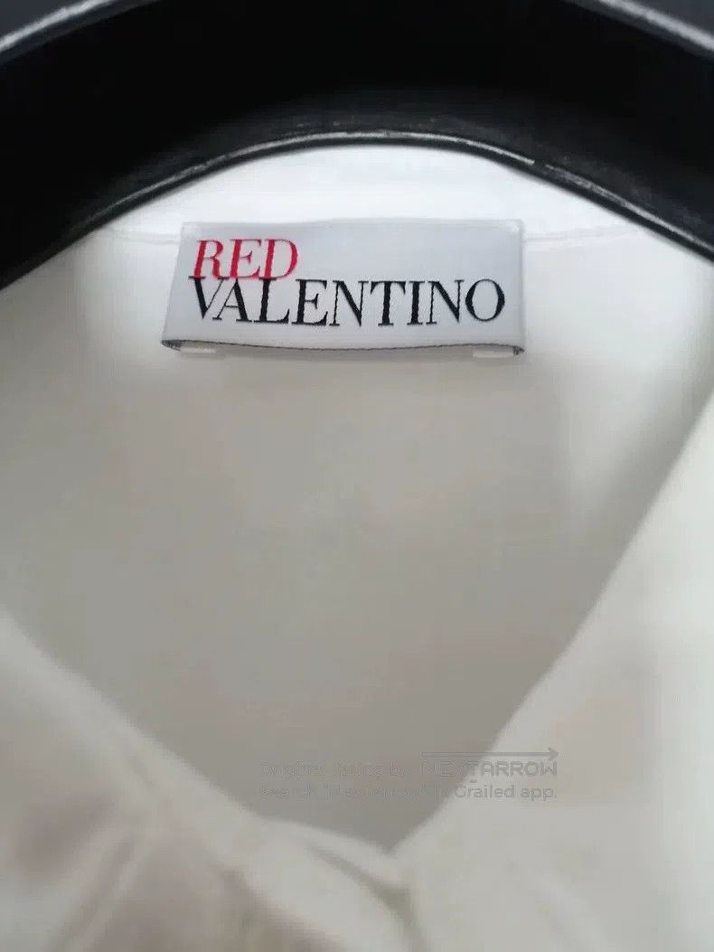 Valentino Valentino Lace embroidered cut-out white suit Size L / US 10 / IT 46 - 4 Thumbnail
