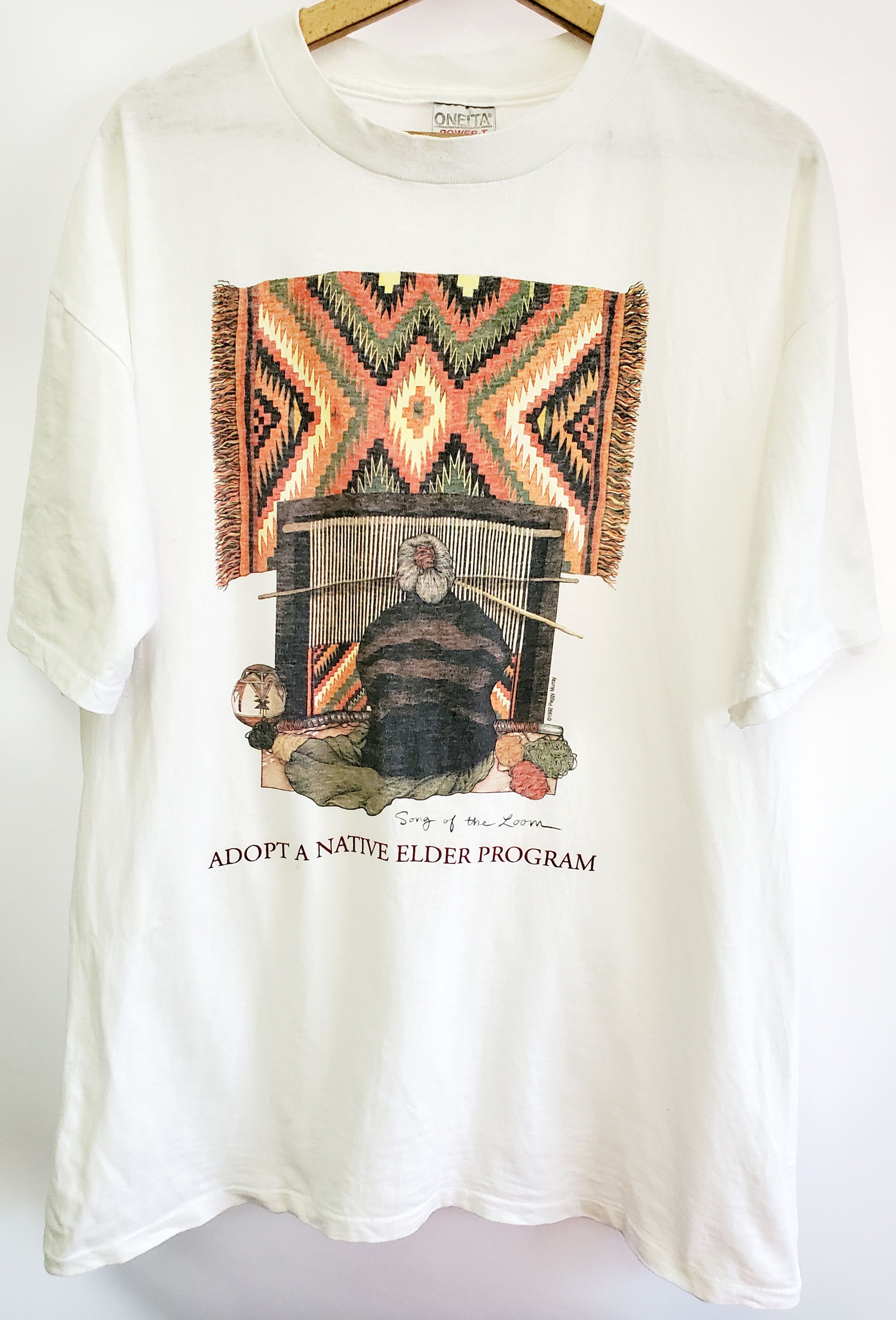 Art × Made In Usa × Streetwear Vintage 90s art Peggy Murray song 