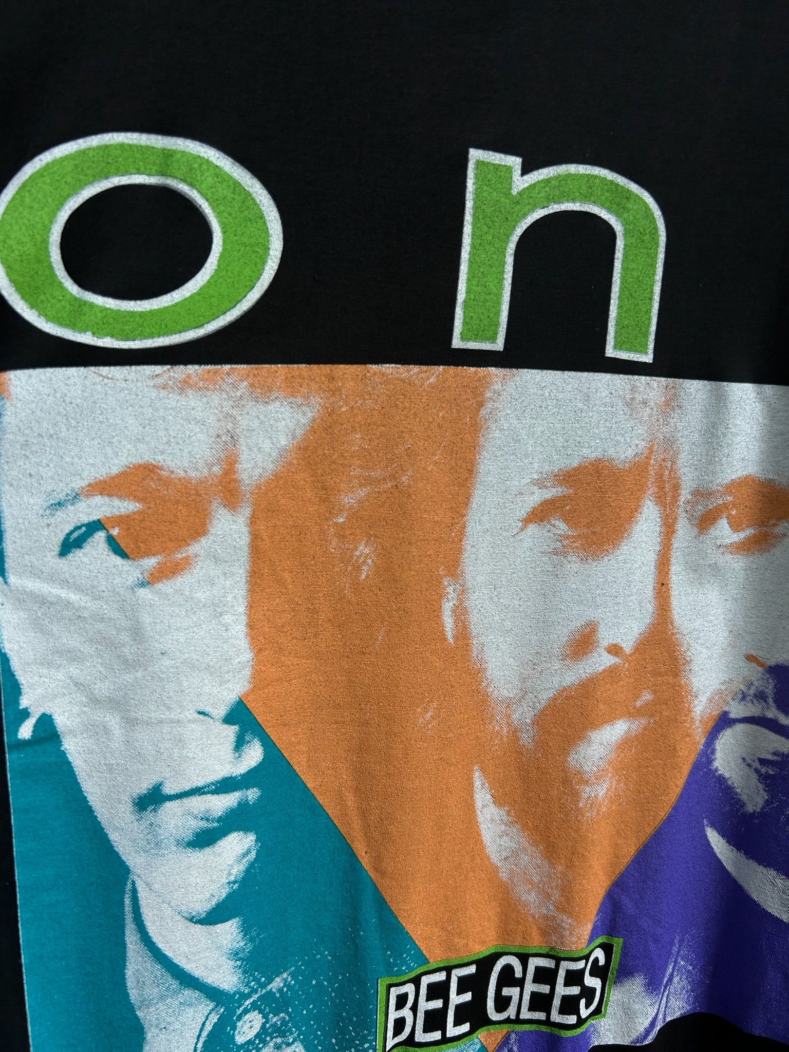 Band Tees Vintage 1989 Bee Gees One For All Tour T-shirt Size US L / EU 52-54 / 3 - 7 Thumbnail