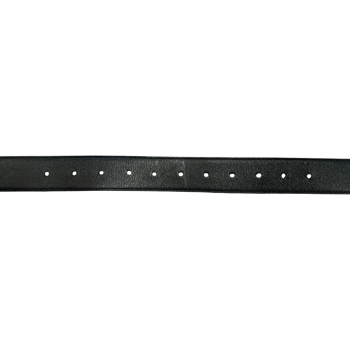 Prada PRADA Black Nappa Leather Belt 65/26 Size 26 - 4 Thumbnail