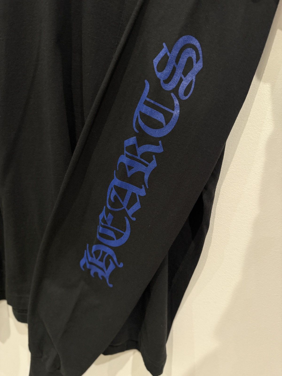 Chrome Hearts Chrome Hearts Neck Logo Long Sleeve Black / Blue Size: L Size US L / EU 52-54 / 3 - 6 Thumbnail