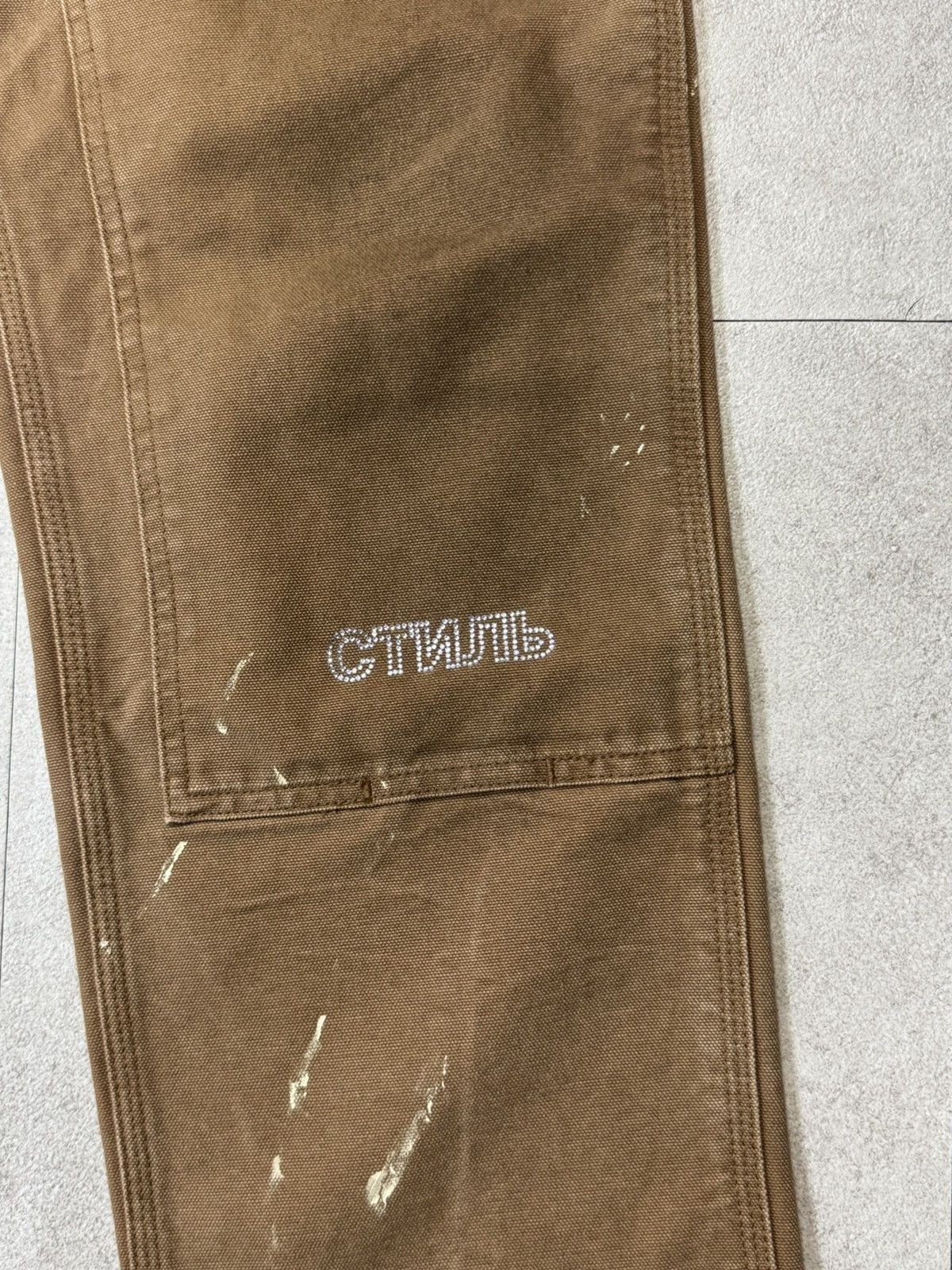 Carhartt × Heron Preston Heron Preston Carhartt Carpenter Pants Size US 28 / EU 44 - 3 Thumbnail