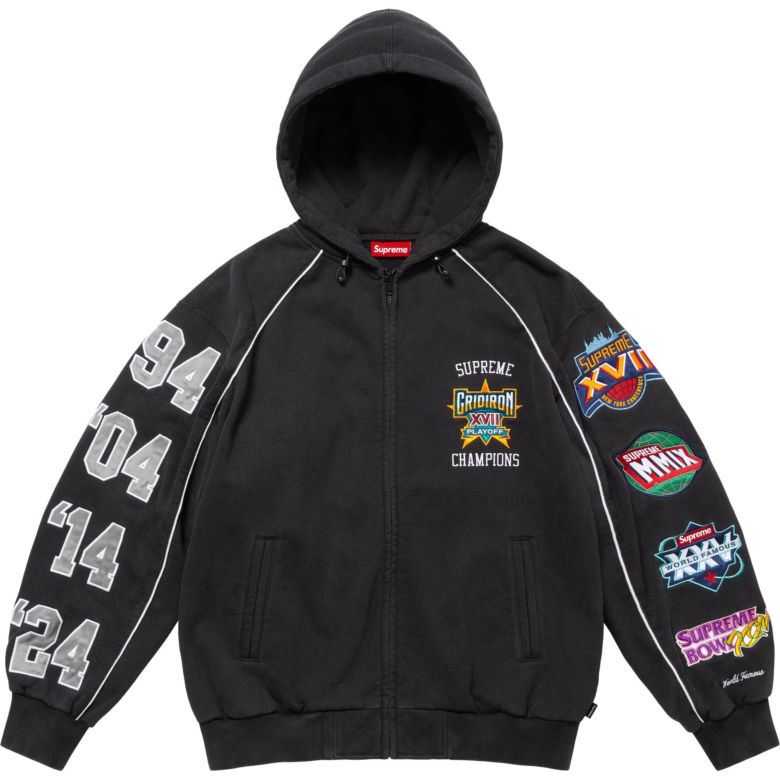 【本物保証 /関税・送料無料】Supreme Griffin Zip Up Hooded Supreme Griffin Zip Up Hooded Sweatshirt (FW22) - $238