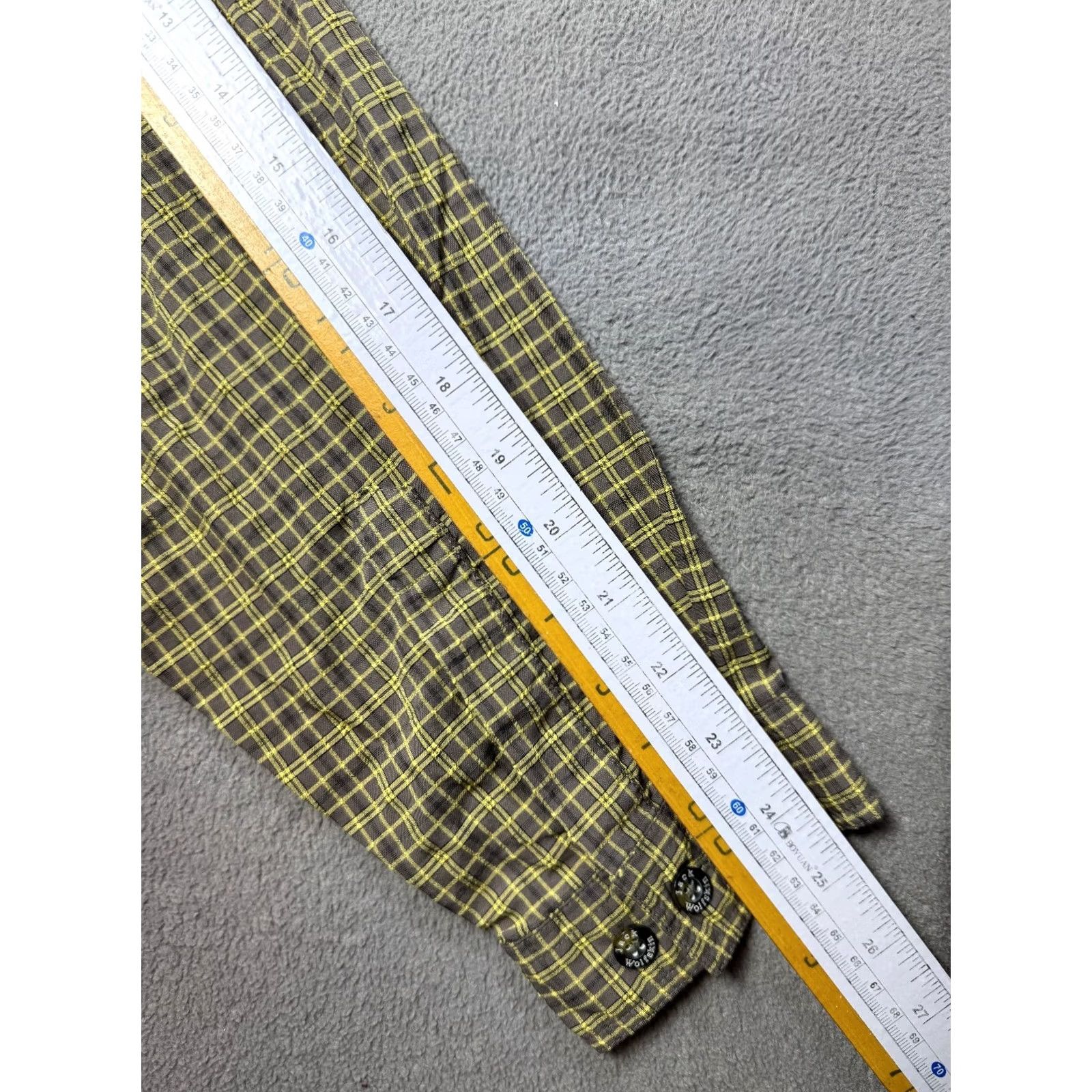 Jack Wolfskin Jack Wolfskin Button up shirt long sleeve outdoor hiking womens XL Green Shirt Womens XL Green Size XL / US 12-14 / IT 48-50 - 3 Thumbnail