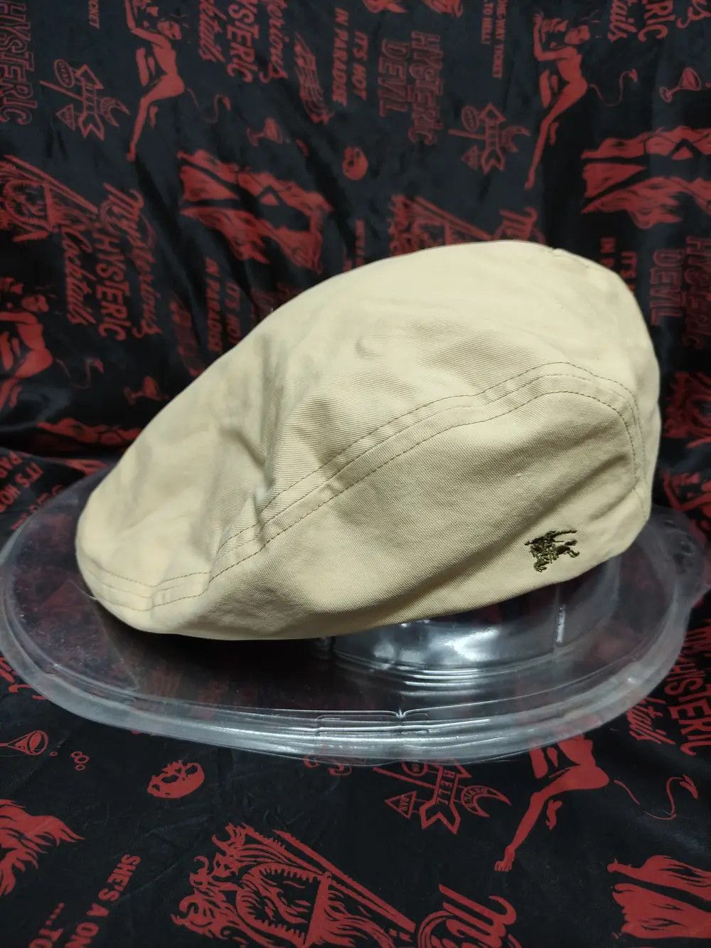 Burberry BURBERRY BLUE LABEL VINTAGE BARETTA CAP Size ONE SIZE - 3 Thumbnail