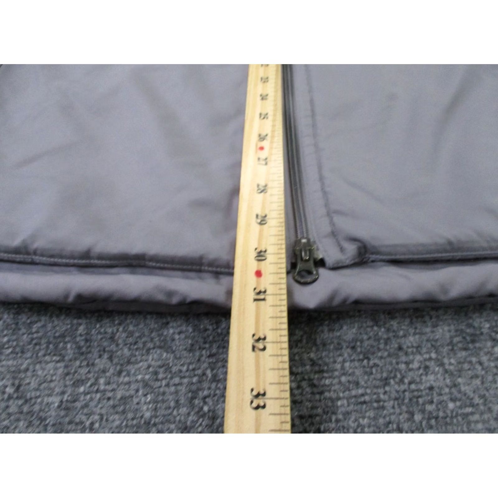 Nike Nike Jacket Mens XL Gray Puffer Lightweight Windbreaker Long Zip Insulated Athletic Coat Size US XL / EU 56 / 4 - 4 Thumbnail