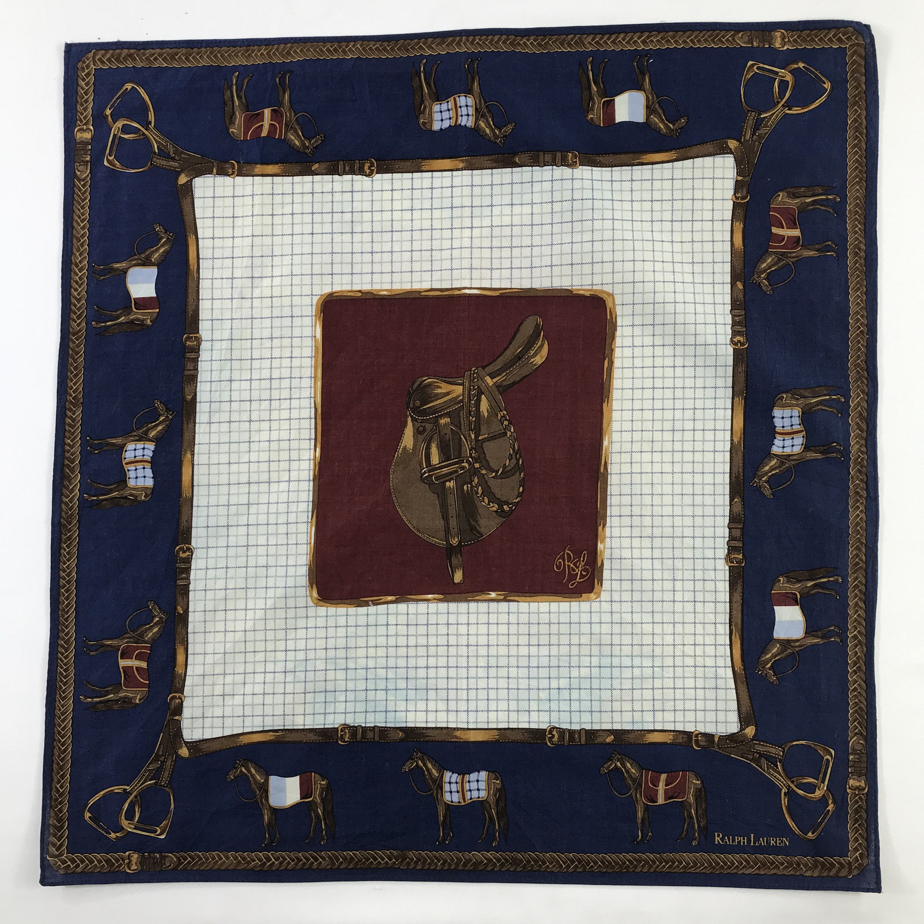 Ralph Lauren Ralph Lauren Bandana / Handkerchief / Neckerchief - S380 Size ONE SIZE - 1 Thumbnail