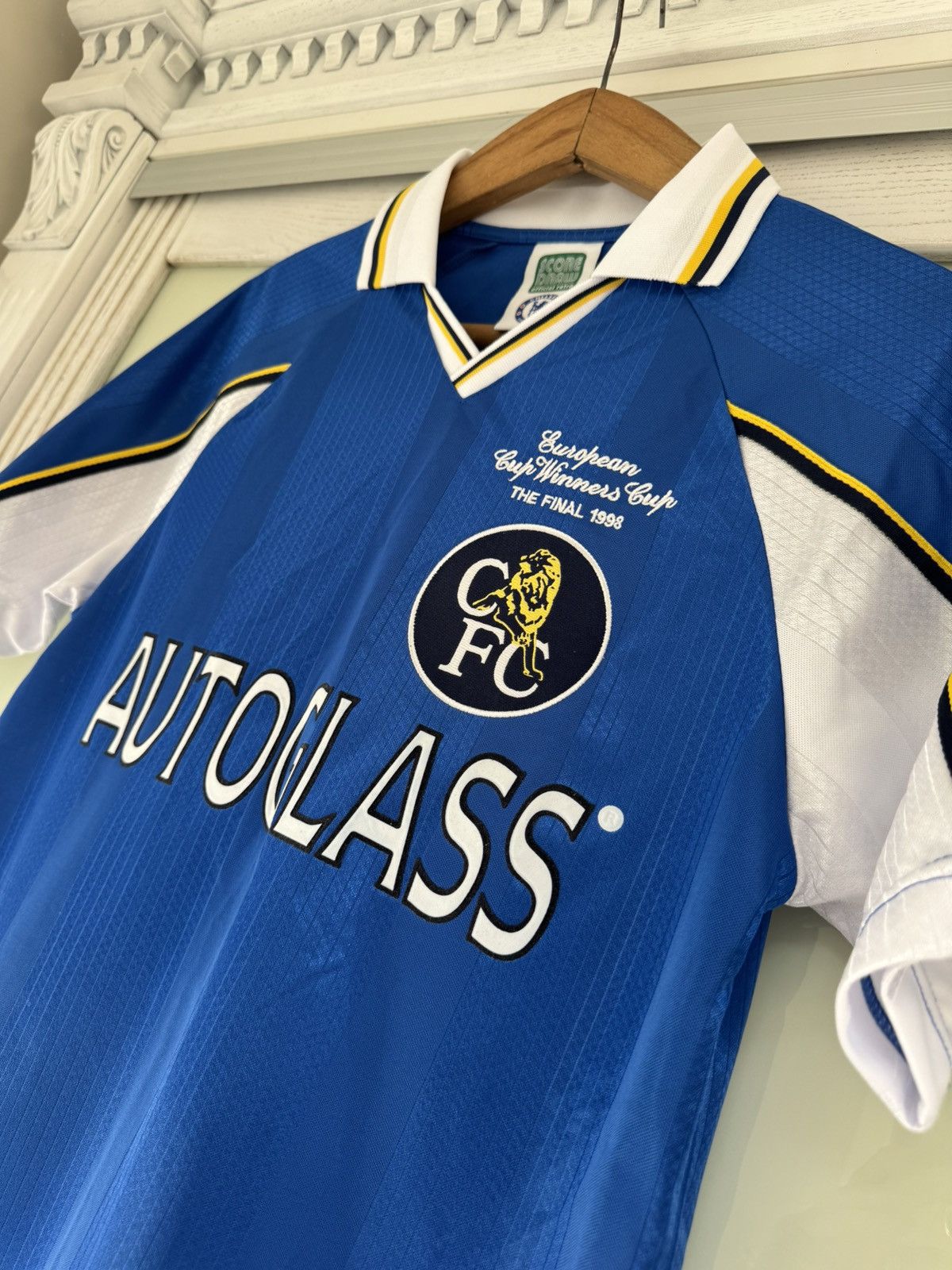 Umbro Vintage Chelsea 1997-1999 Score Draw Home Soccer Jersey Kit Size US S / EU 44-46 / 1 - 7 Thumbnail