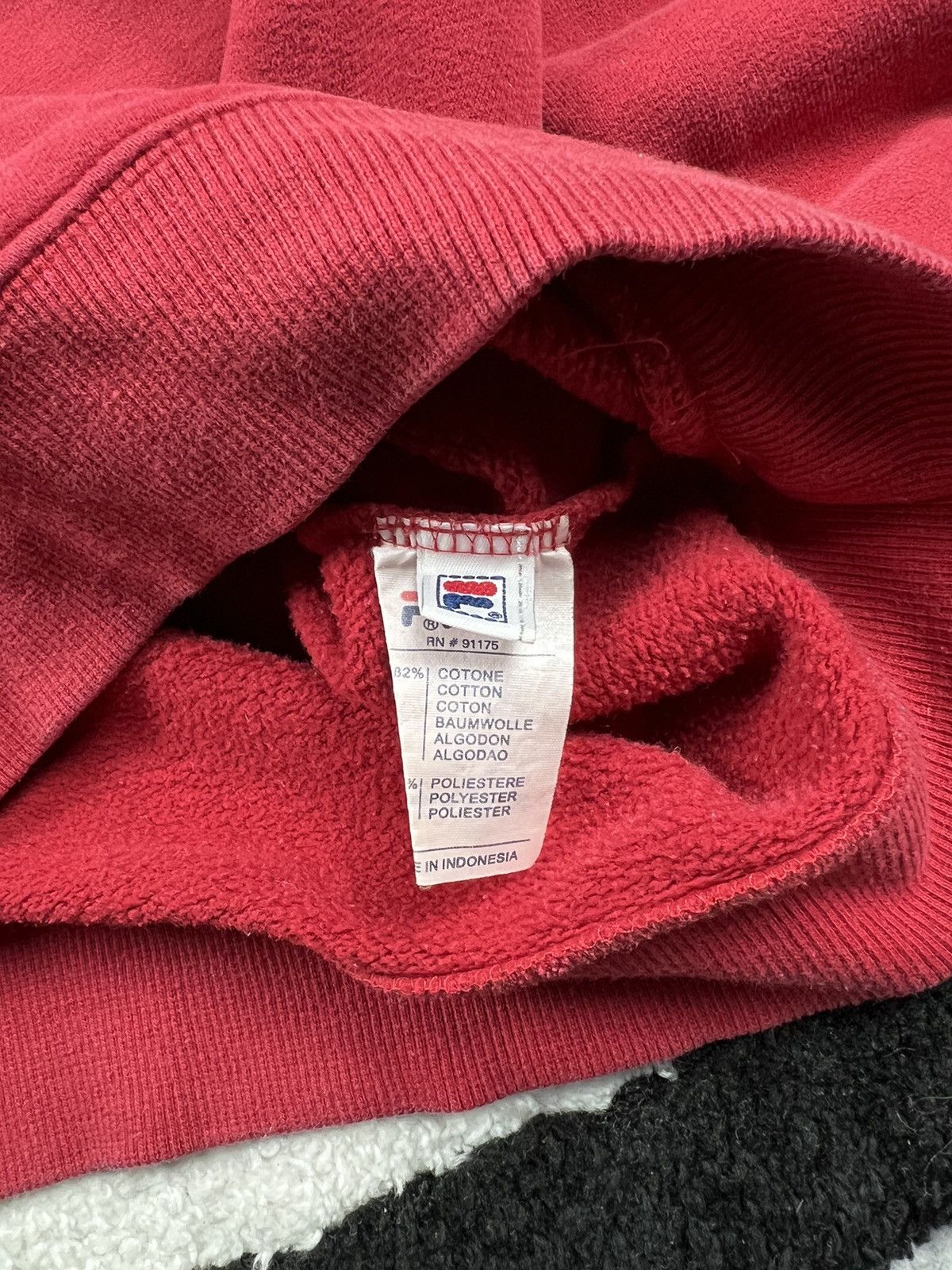 Fila Vintage Fila Big Centr Logo Retro Red Y2K Sweatshirt Size US L / EU 52-54 / 3 - 6 Thumbnail
