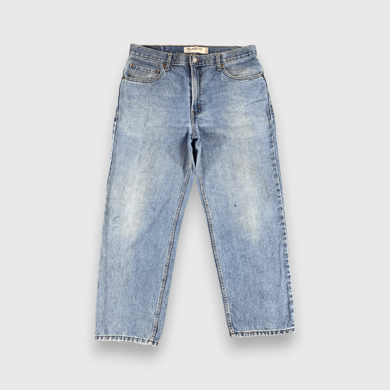 Levi's Rusty Vintage Levis Jeans Lot 550 Faded Blue Denim-J1001 Size US 36 / EU 52 - 1 Thumbnail