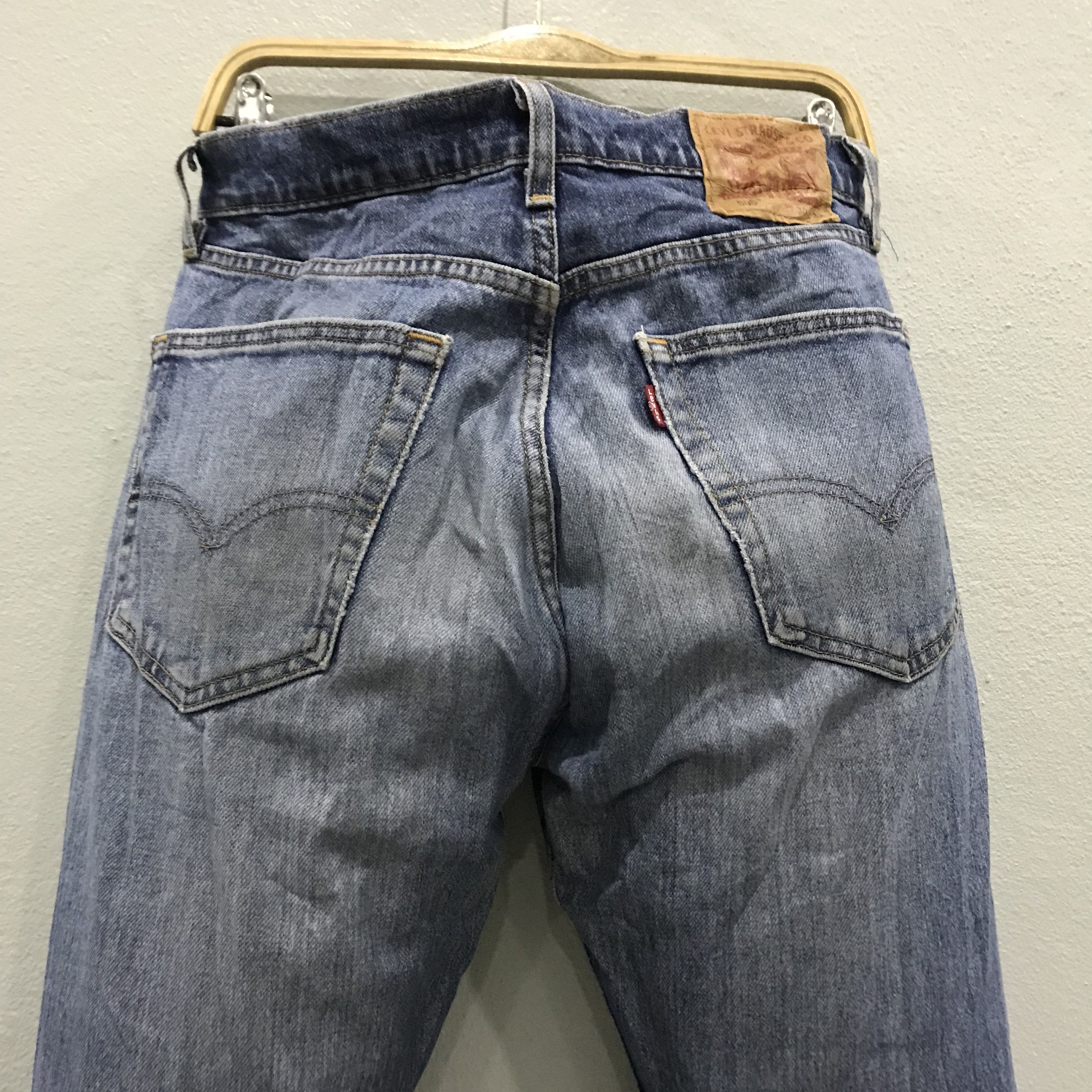 Levi's Vintage Levi's 505 Jeans Distressed Ripped Knees 90s Style Size US 30 / EU 46 - 10 Thumbnail